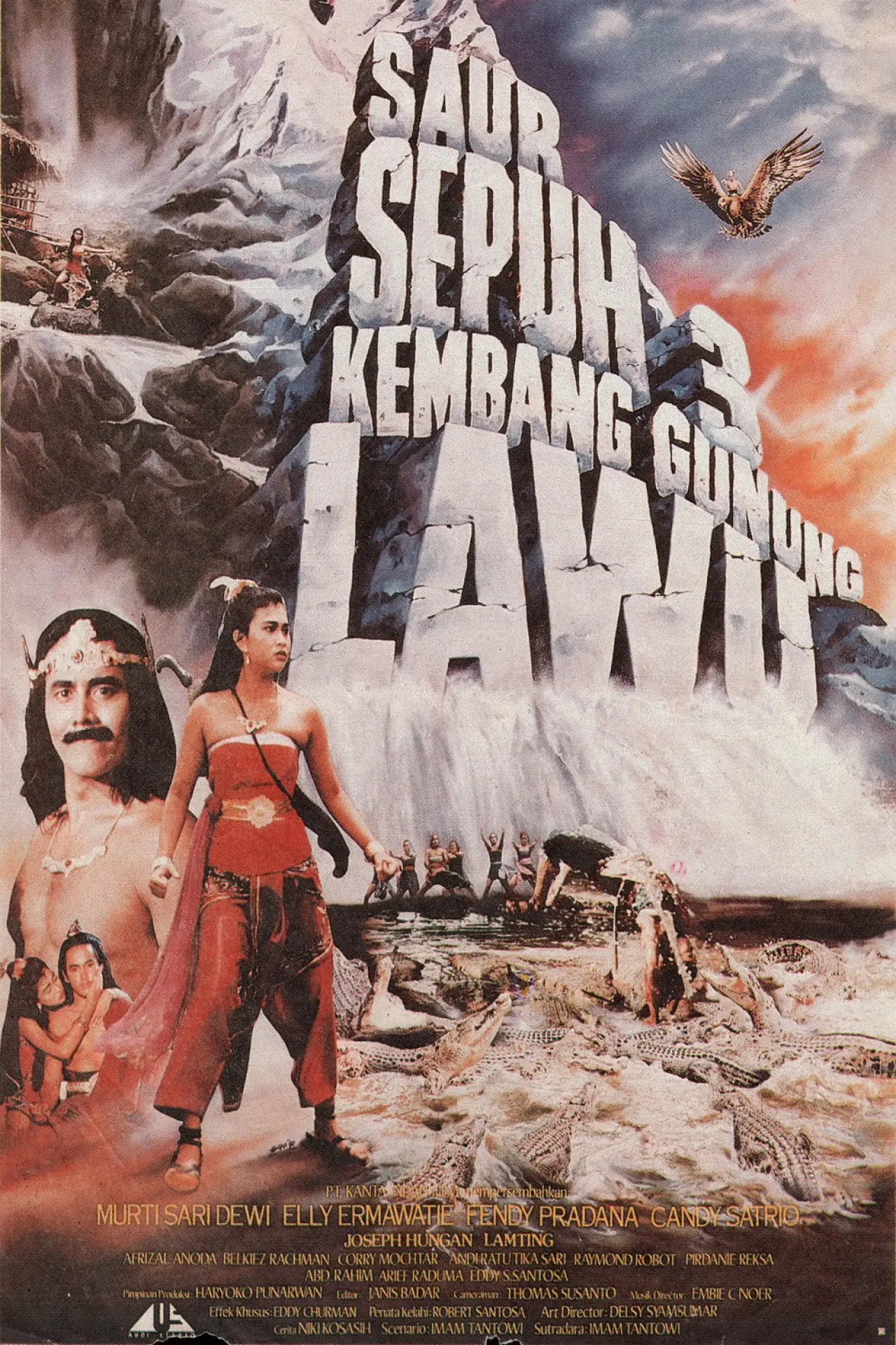 Movie poster "Saur Sepuh III: The Flower of Mount Lawu"