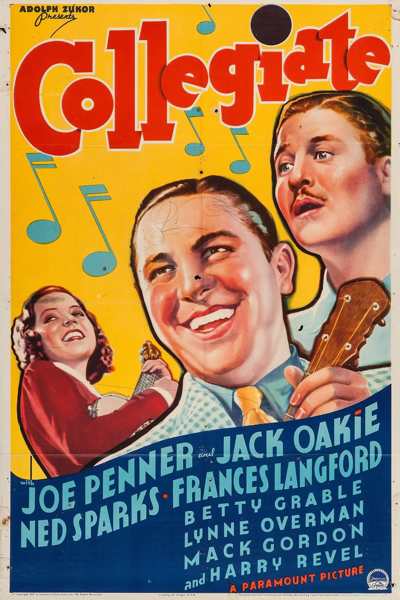 Movie poster "Collegiate"
