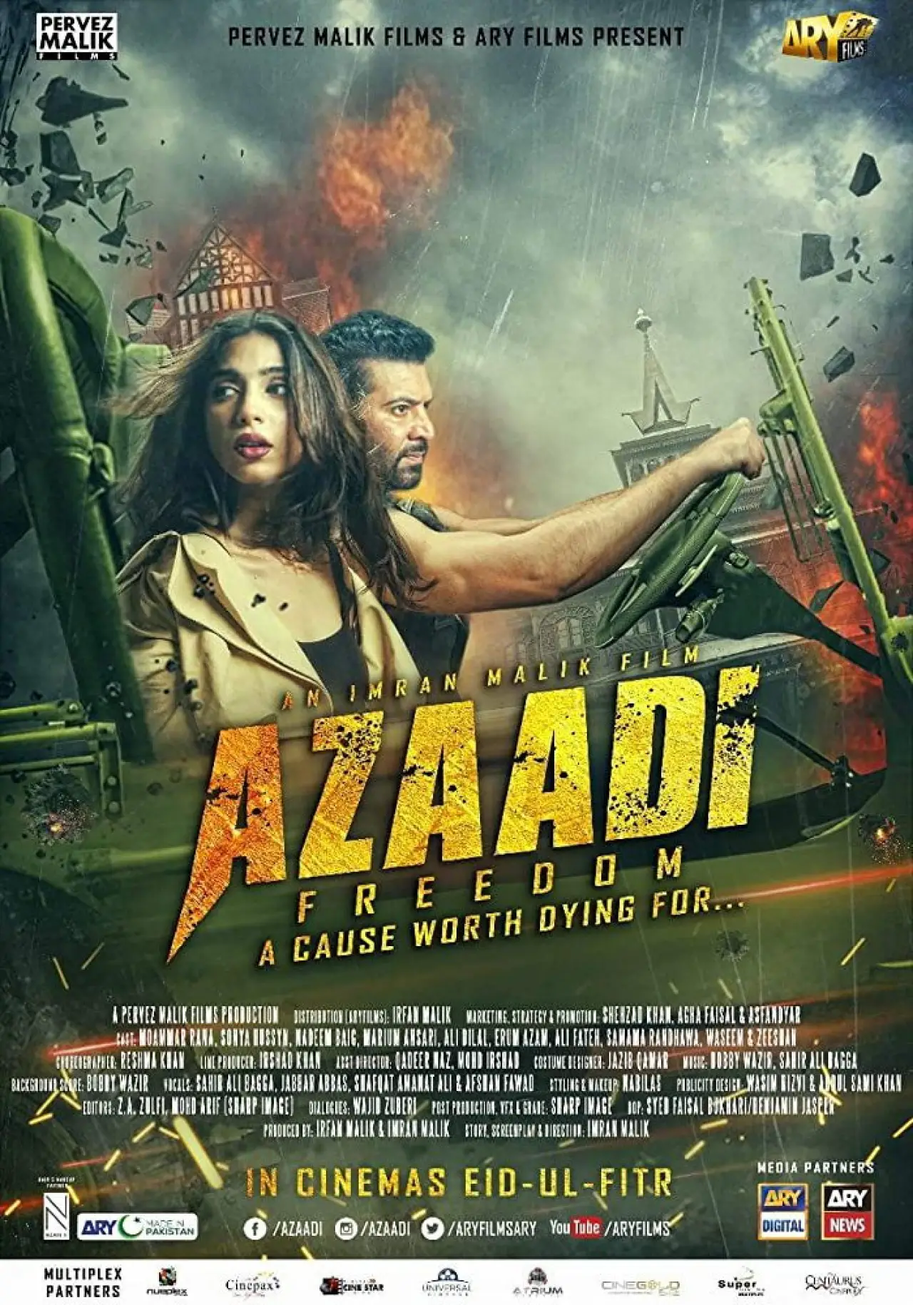 Movie poster "Azaadi"