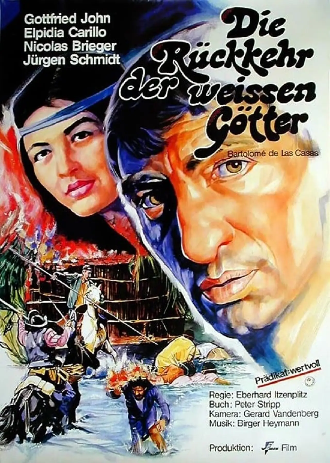 Movie poster "Bartolome oder Die Rückkehr der weißen Götter"