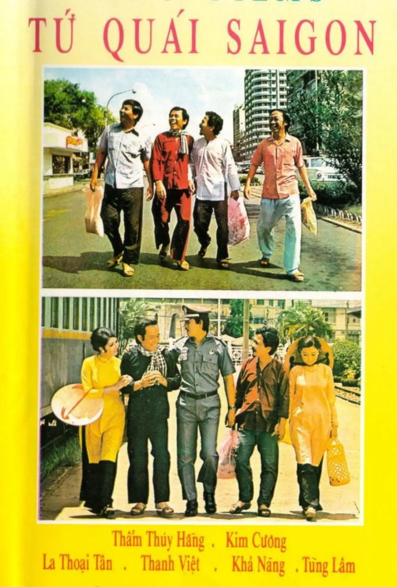 Movie poster "Four Oddballs of Saigon"