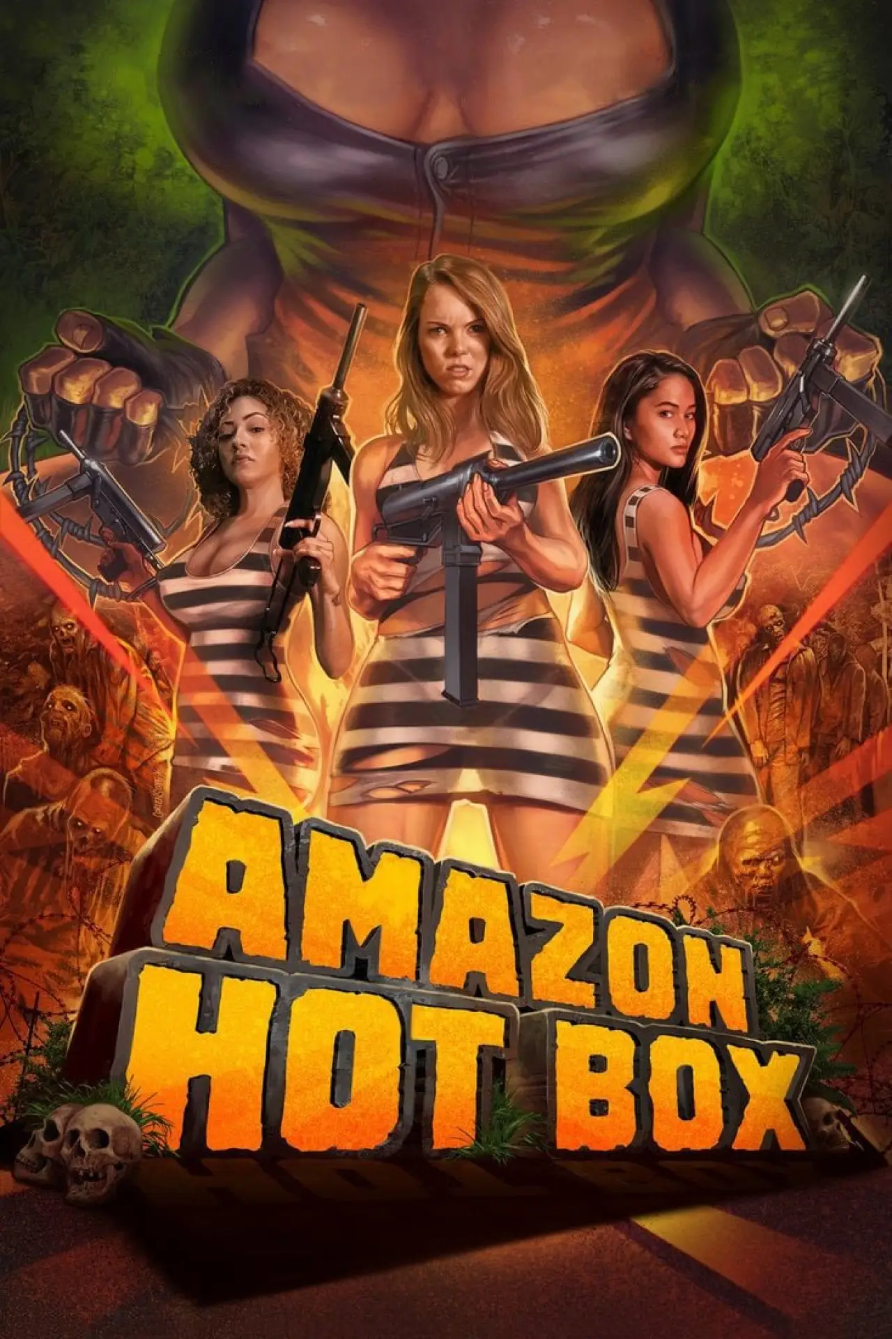 Movie poster "Amazon Hot Box"