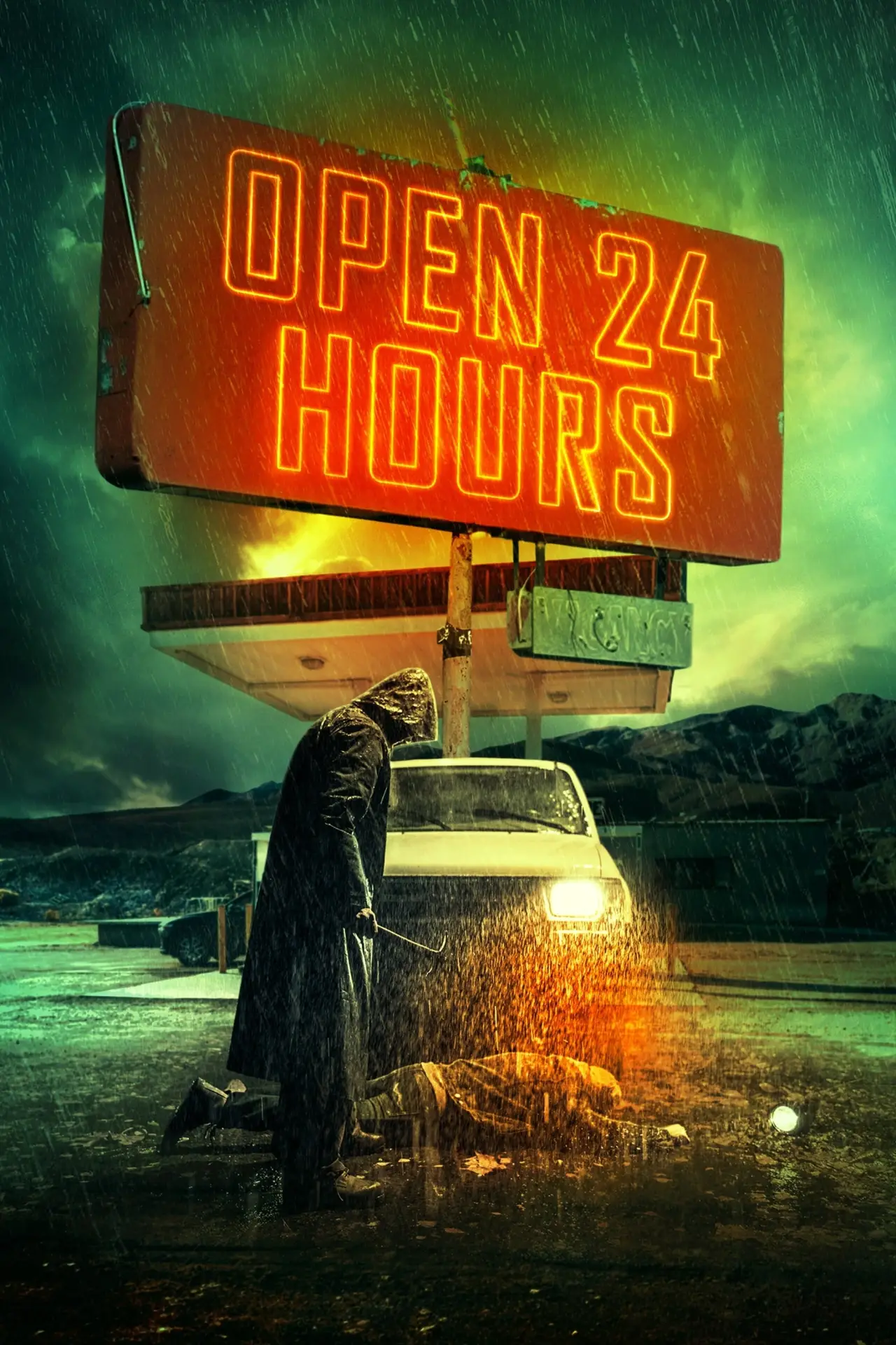 Movie poster "Open 24 Hours"