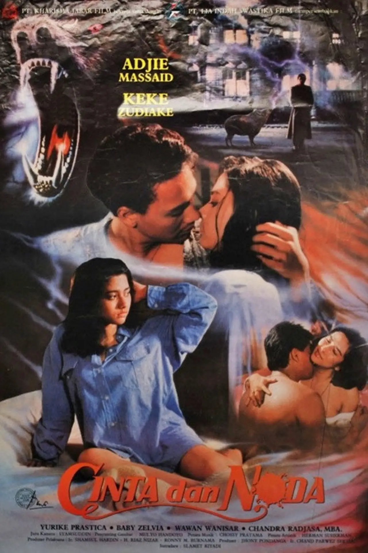 Movie poster "Love and Blood Stains"
