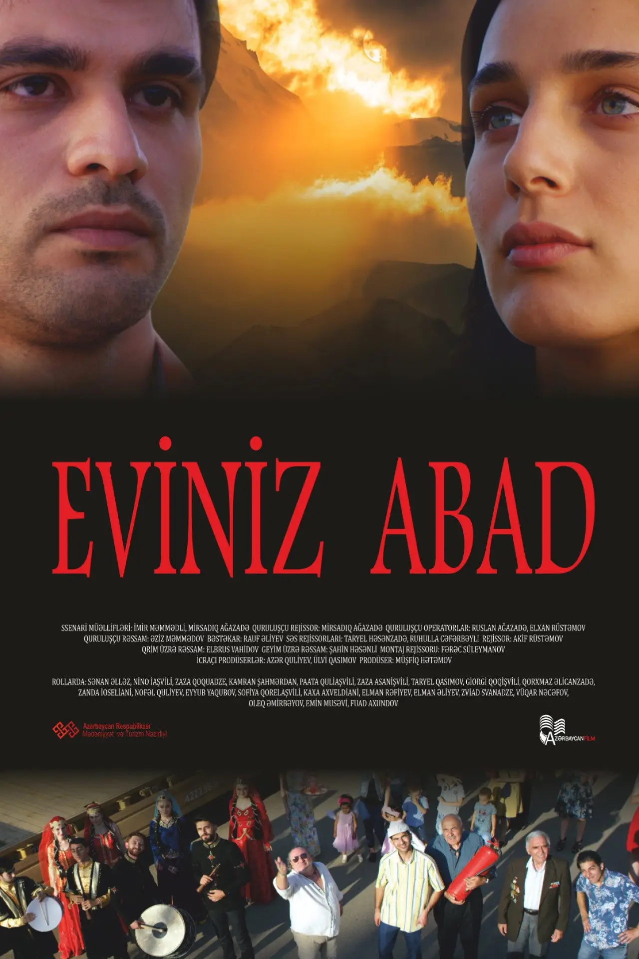 Movie poster "Eviniz Abad"