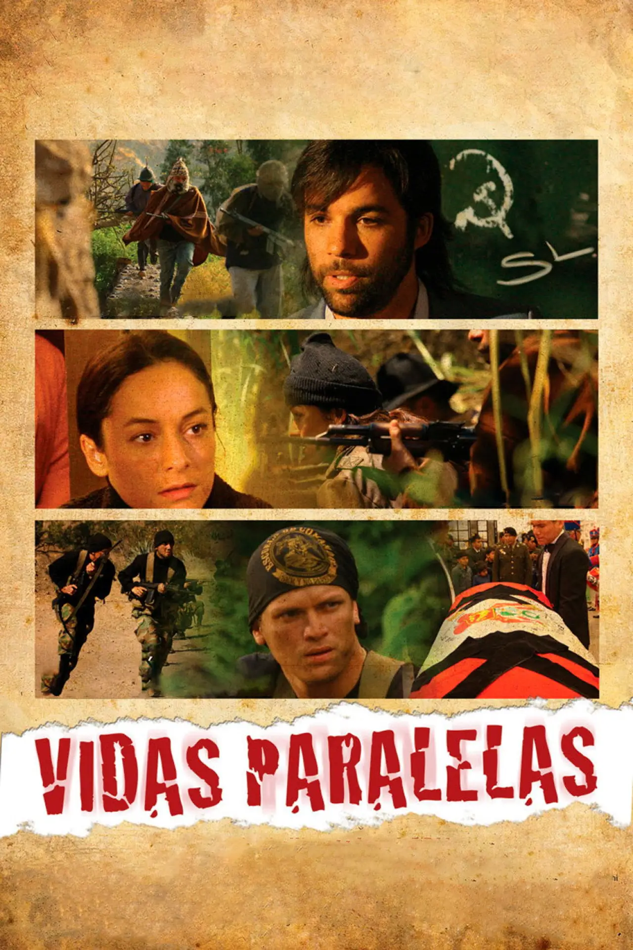 Movie poster "Vidas paralelas"