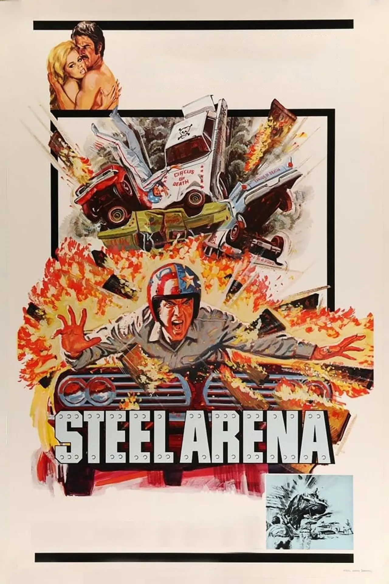 Movie poster "Steel Arena"