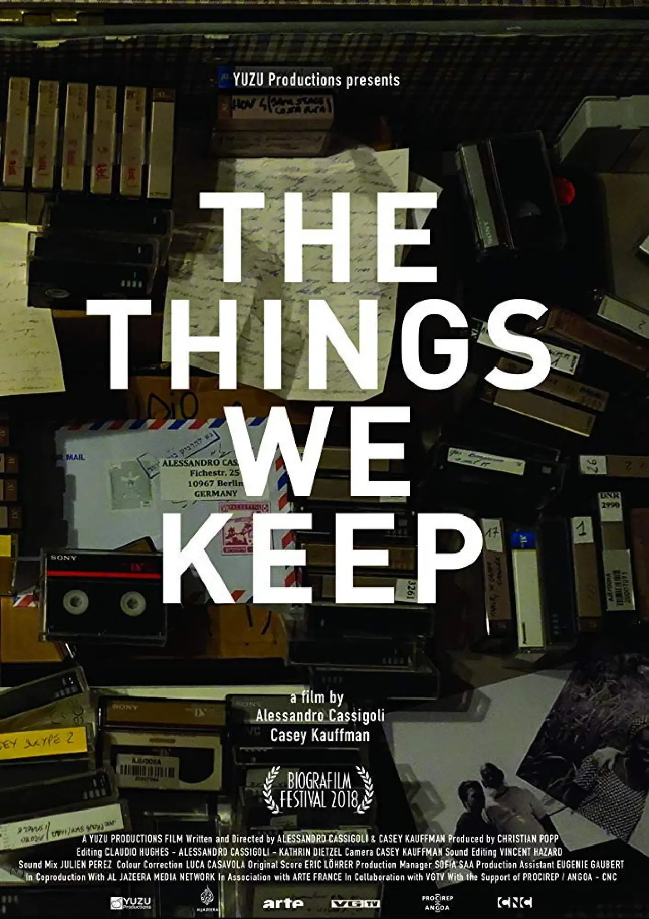 Movie poster "The Things We Keep"