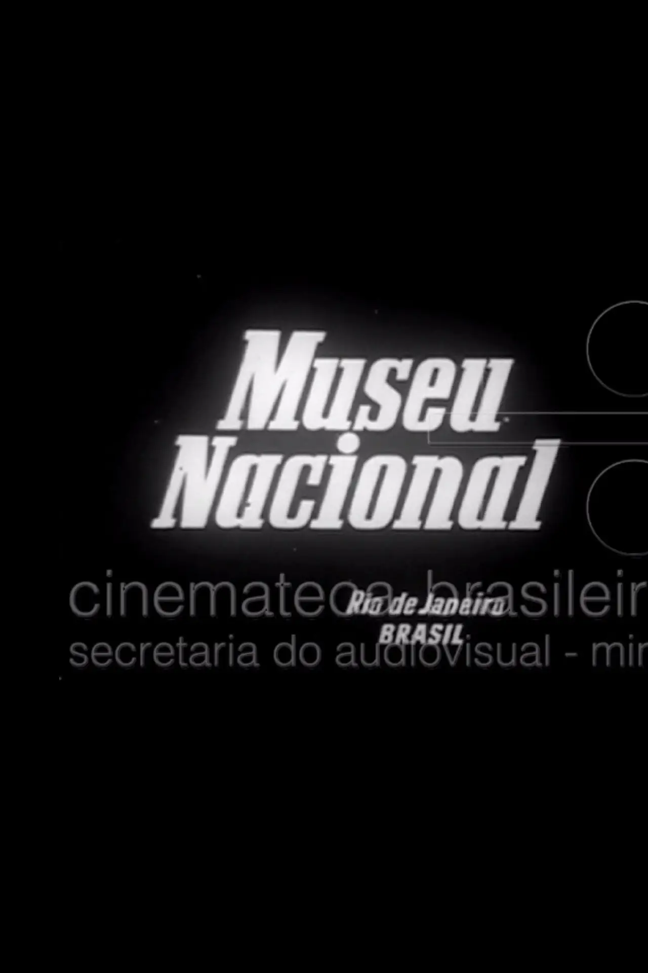 Movie poster "Museu Nacional"