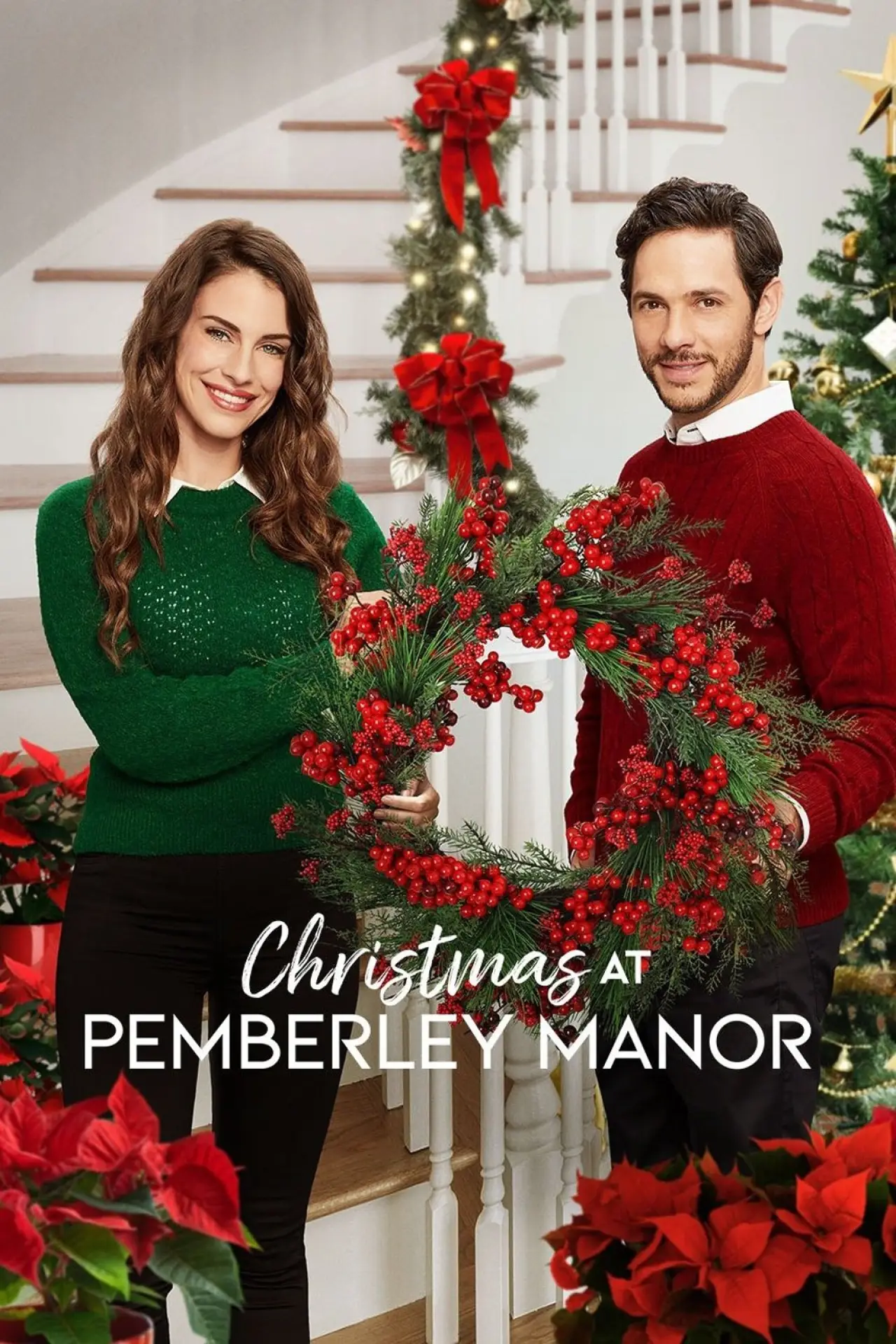 Movie poster "Christmas at Pemberley Manor"