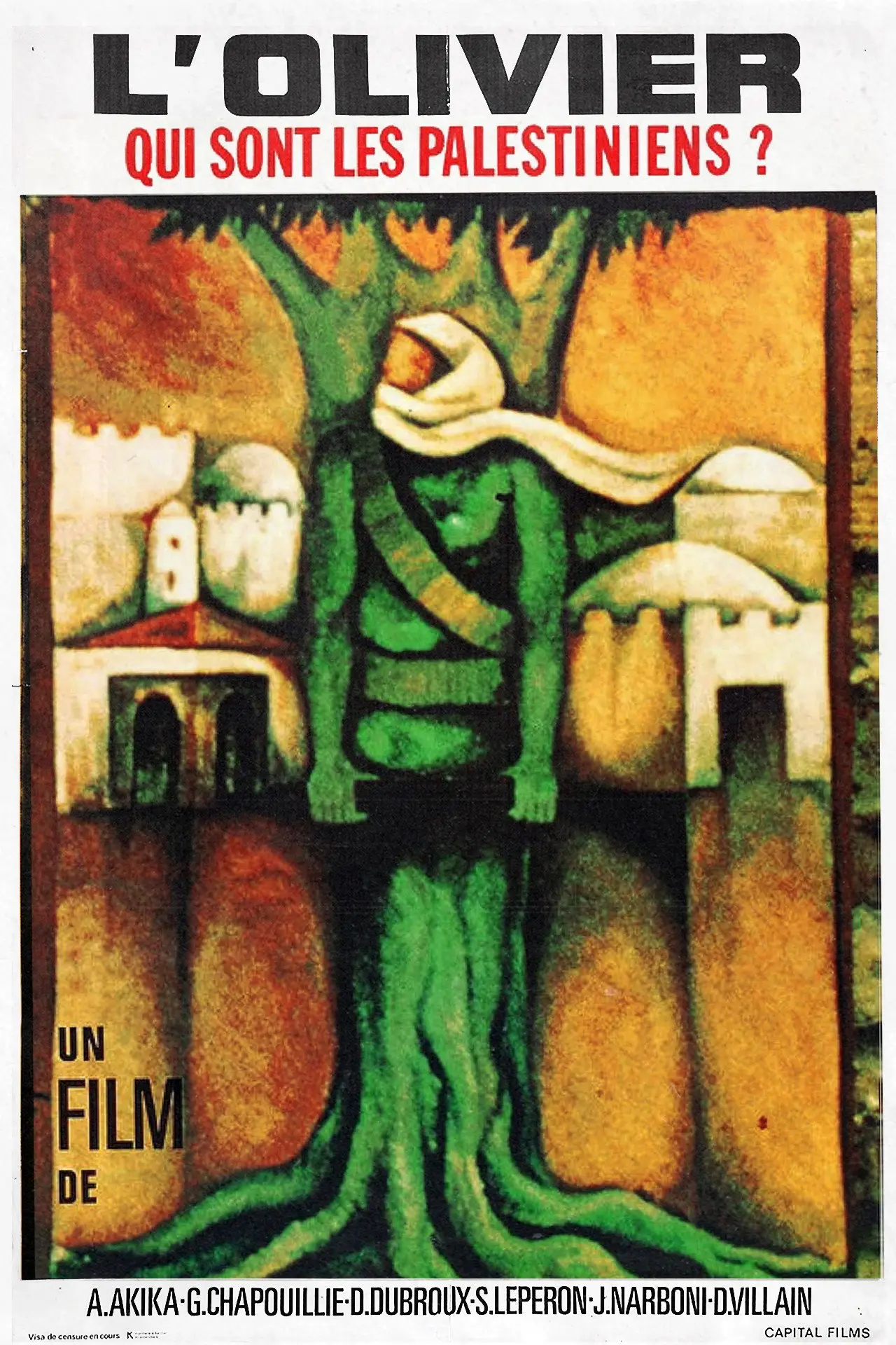 Movie poster "The Olive Tree"