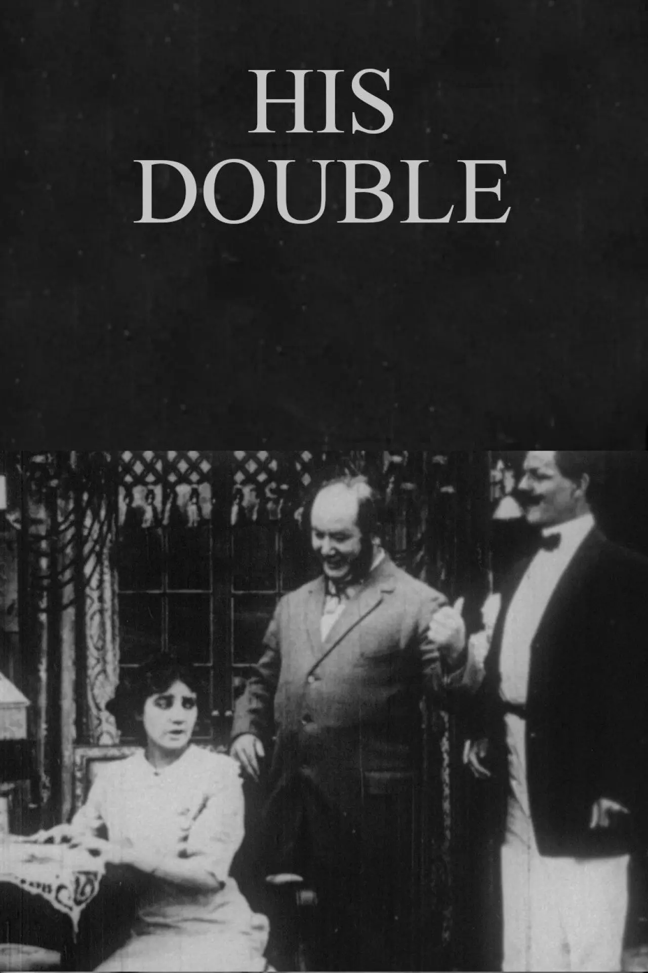Movie poster "His Double"