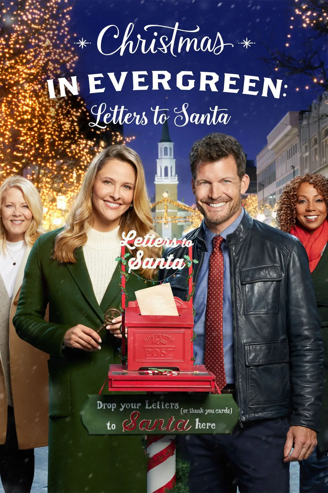 Movie poster "Christmas in Evergreen: Letters to Santa"