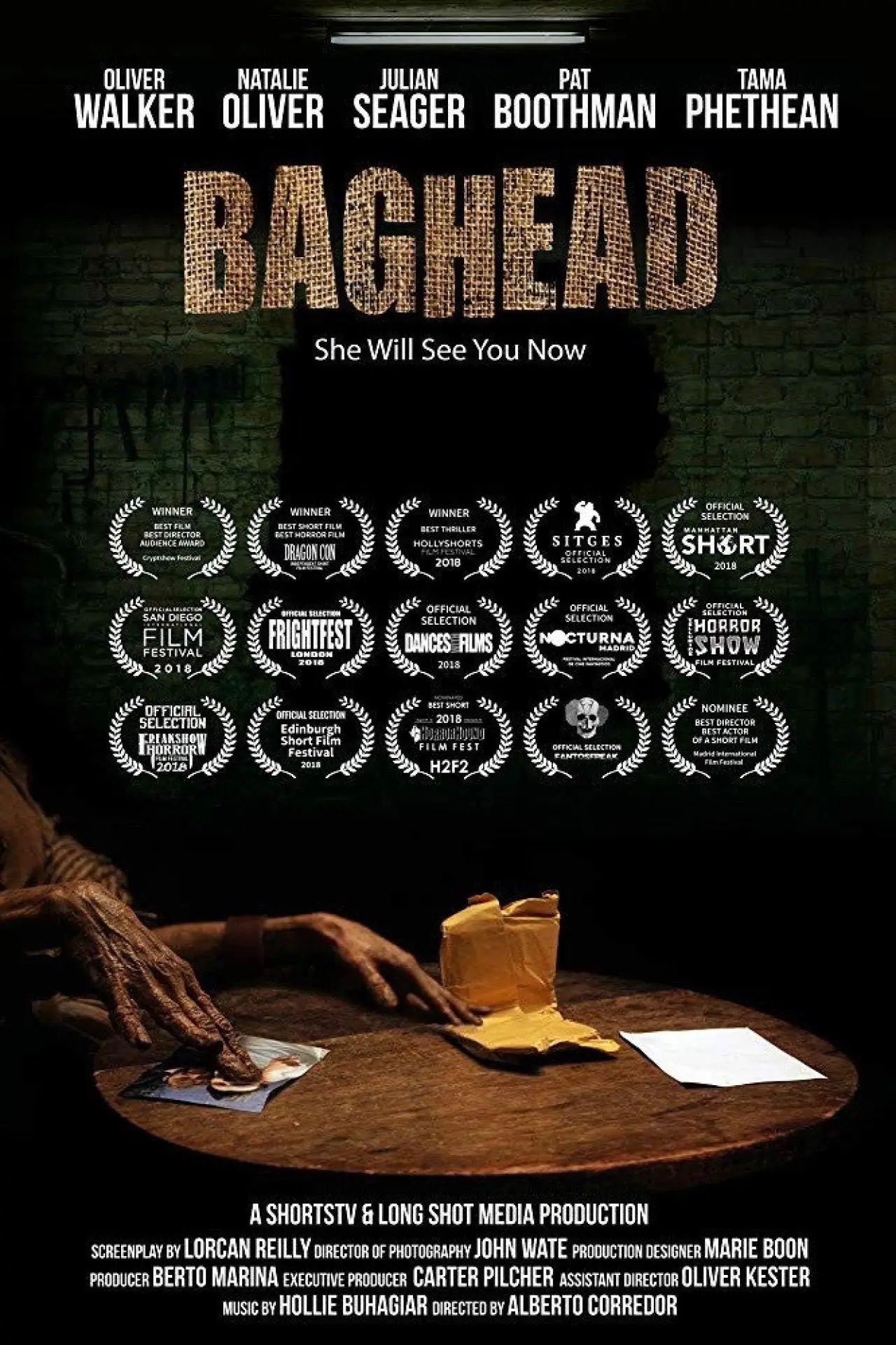 Movie poster "Baghead"
