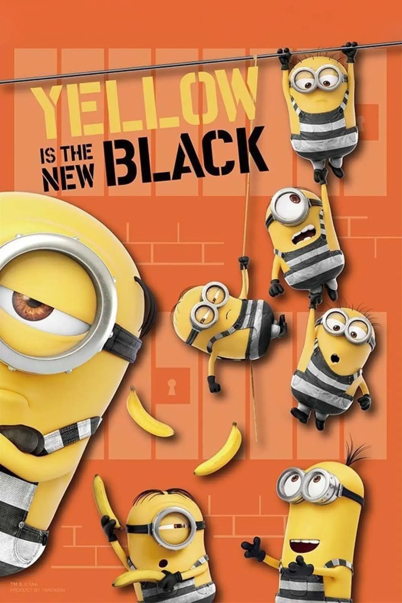 Movie poster "Yellow Is the New Black"