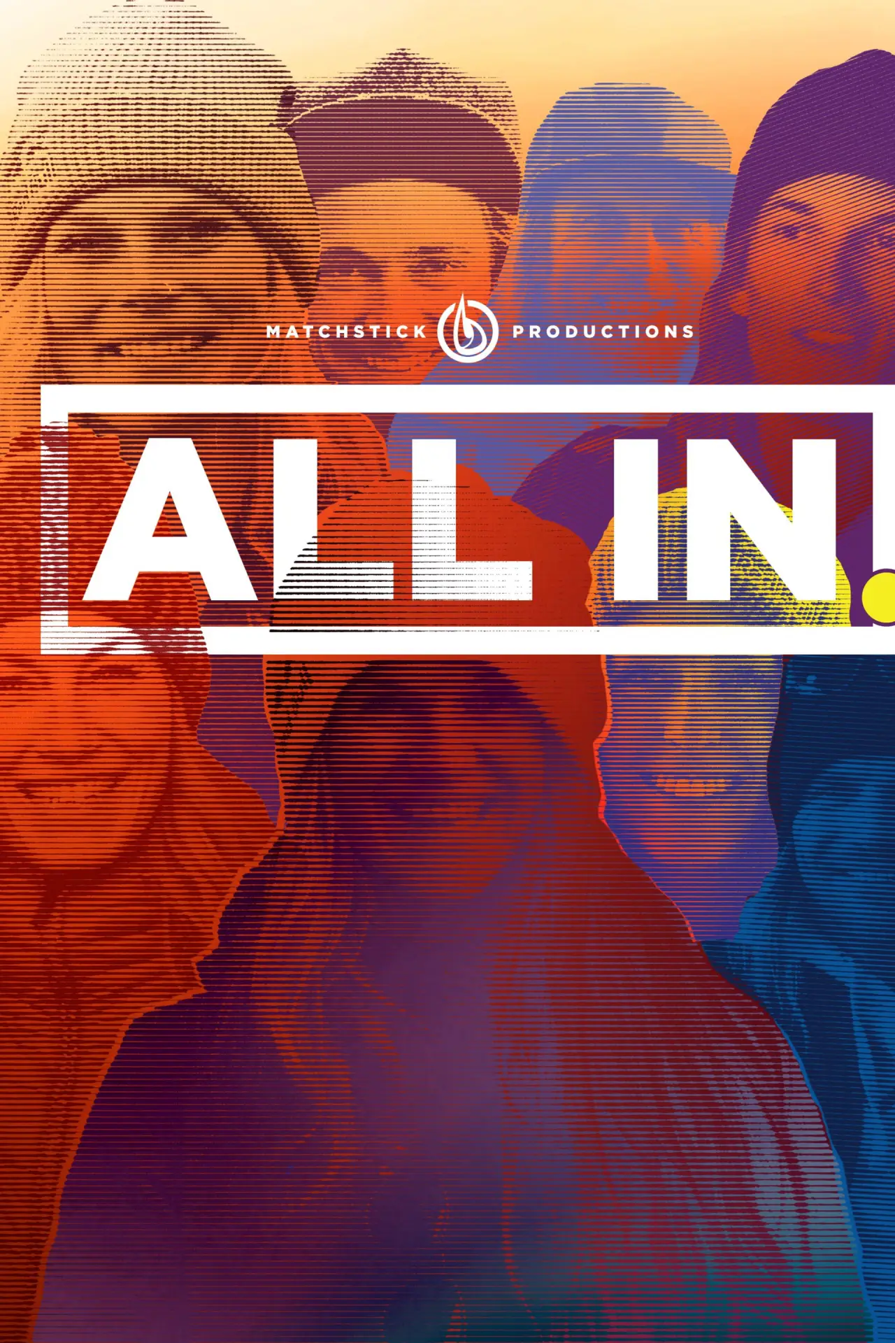 Movie poster "ALL IN"