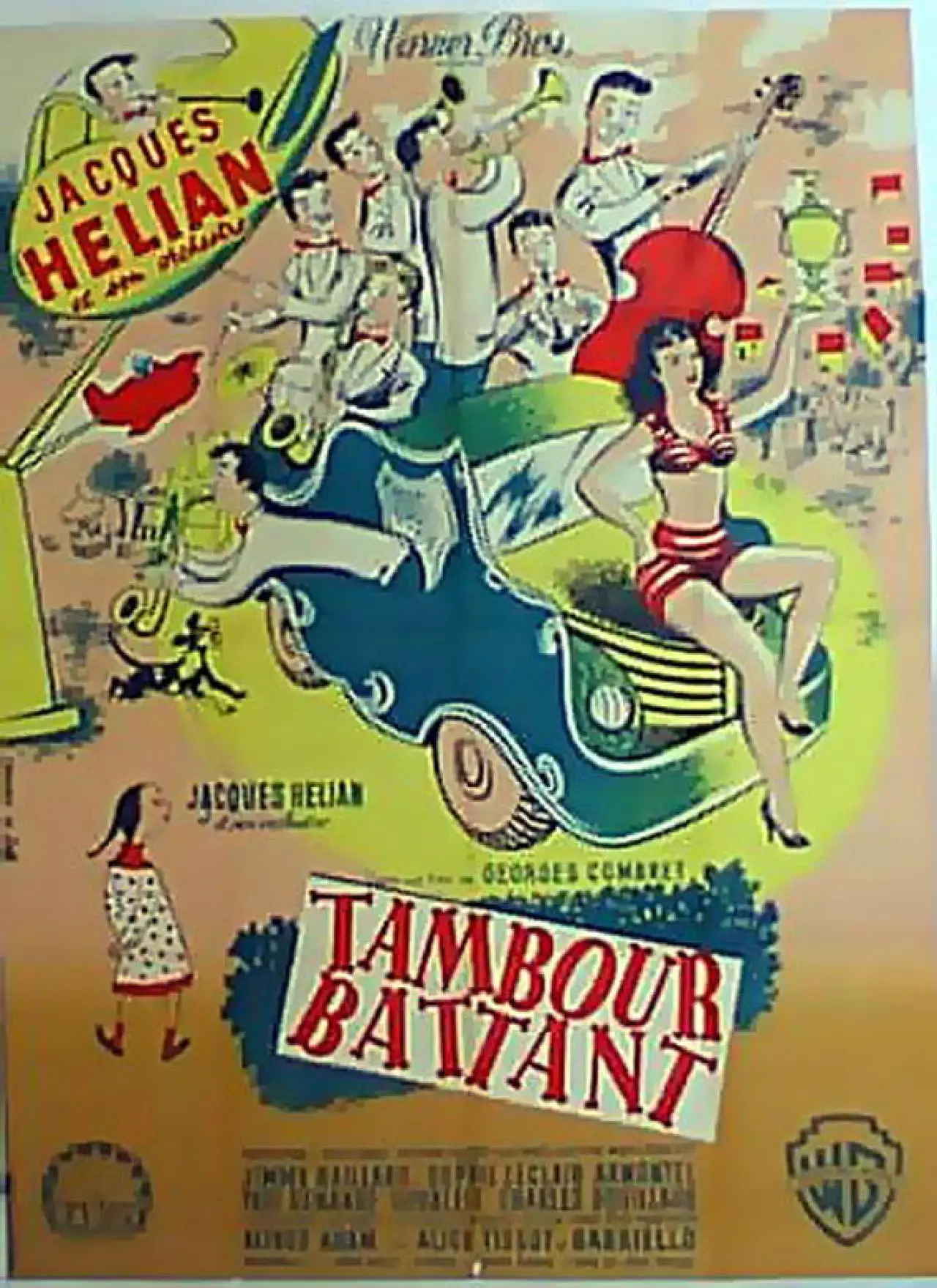 Movie poster "The Fighting Drummer"