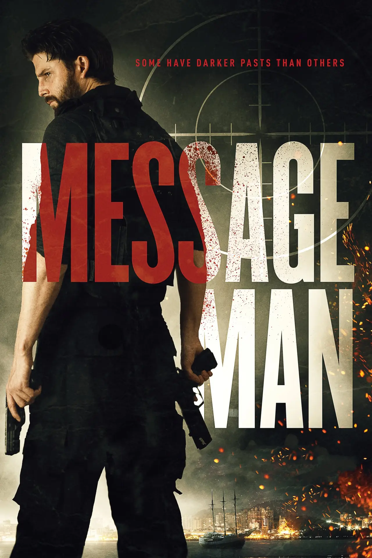 Movie poster "Message Man"