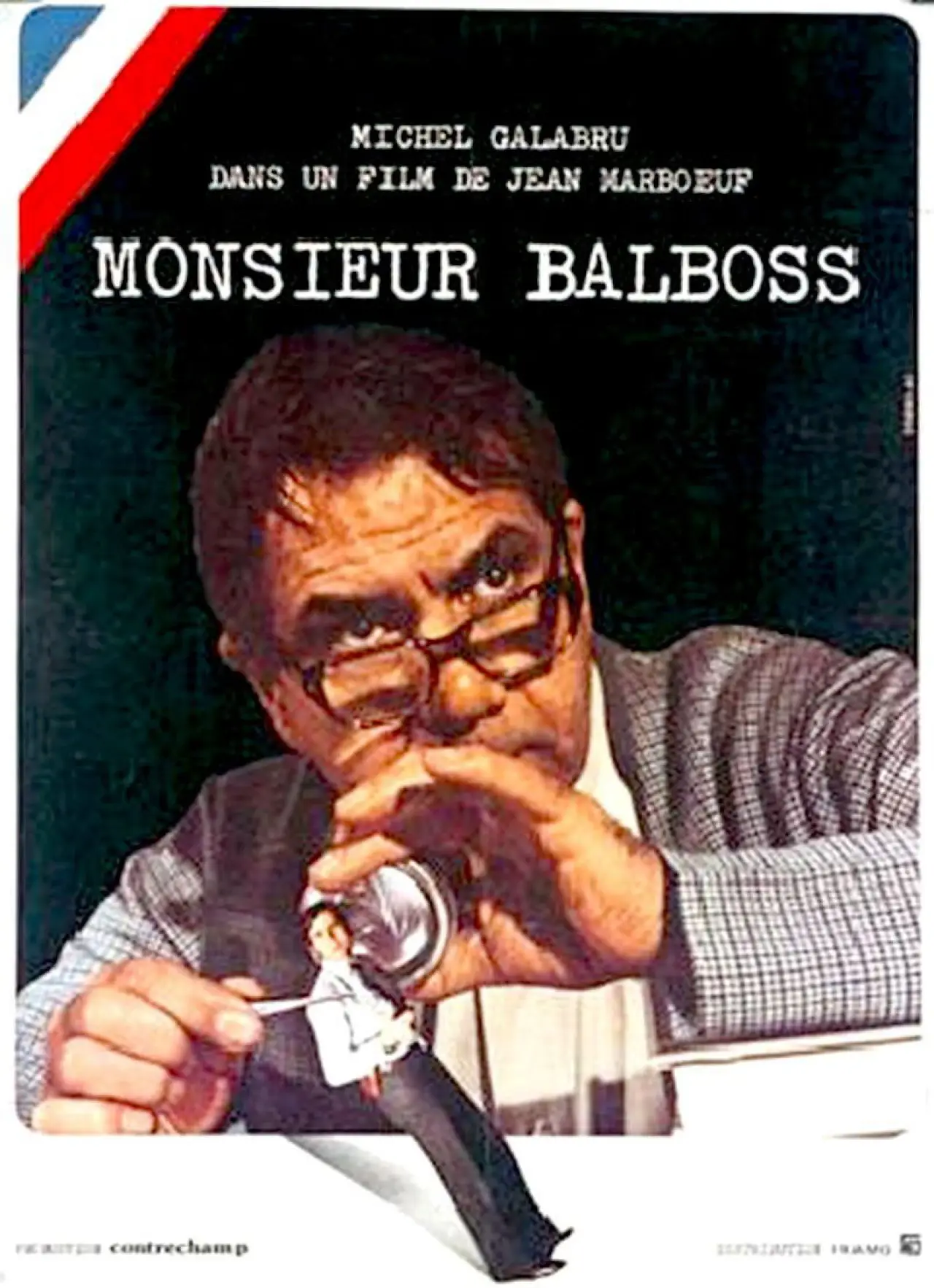 Movie poster "Monsieur Balboss"