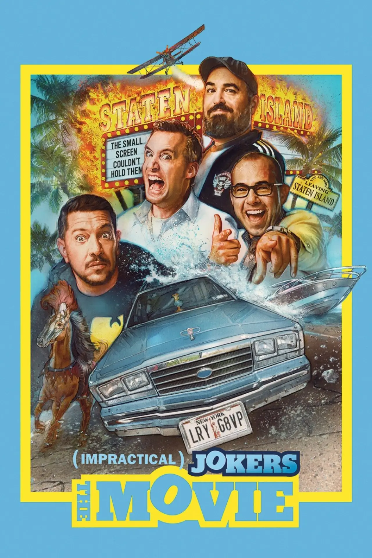 Movie poster "Impractical Jokers: The Movie"