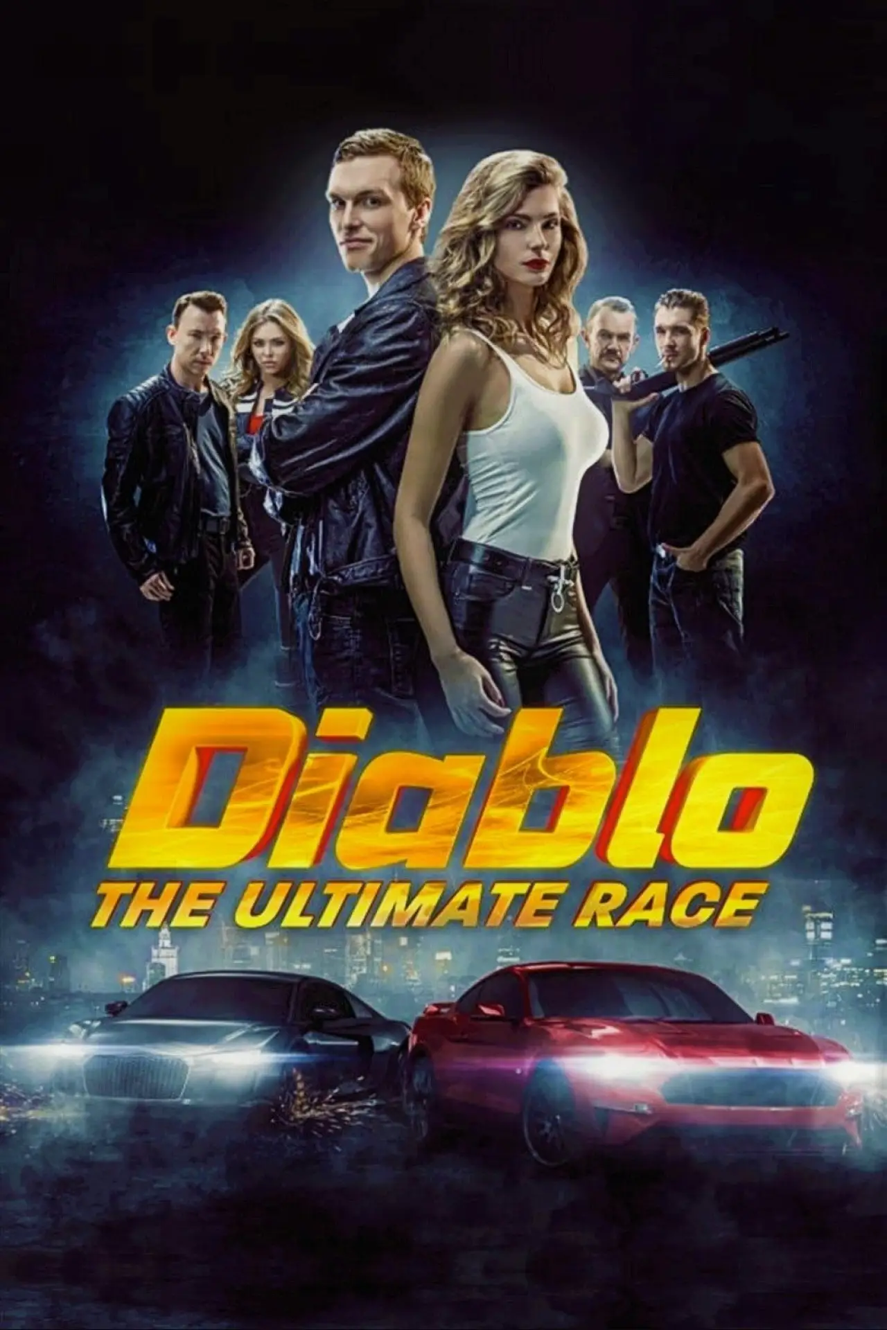 Movie poster "Diablo: The Utimate Race"