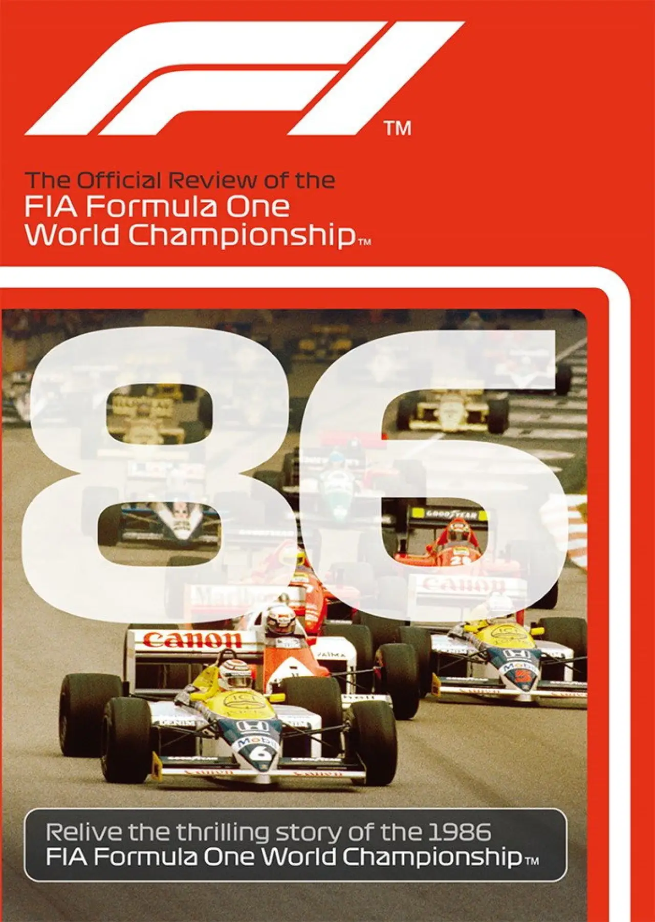 Movie poster "F1 Review 1986"