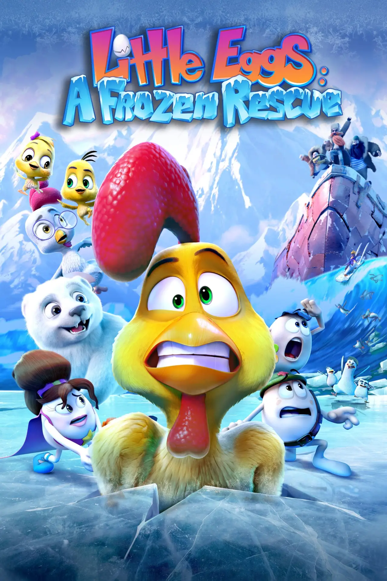 Movie poster "Little Eggs: A Frozen Rescue"