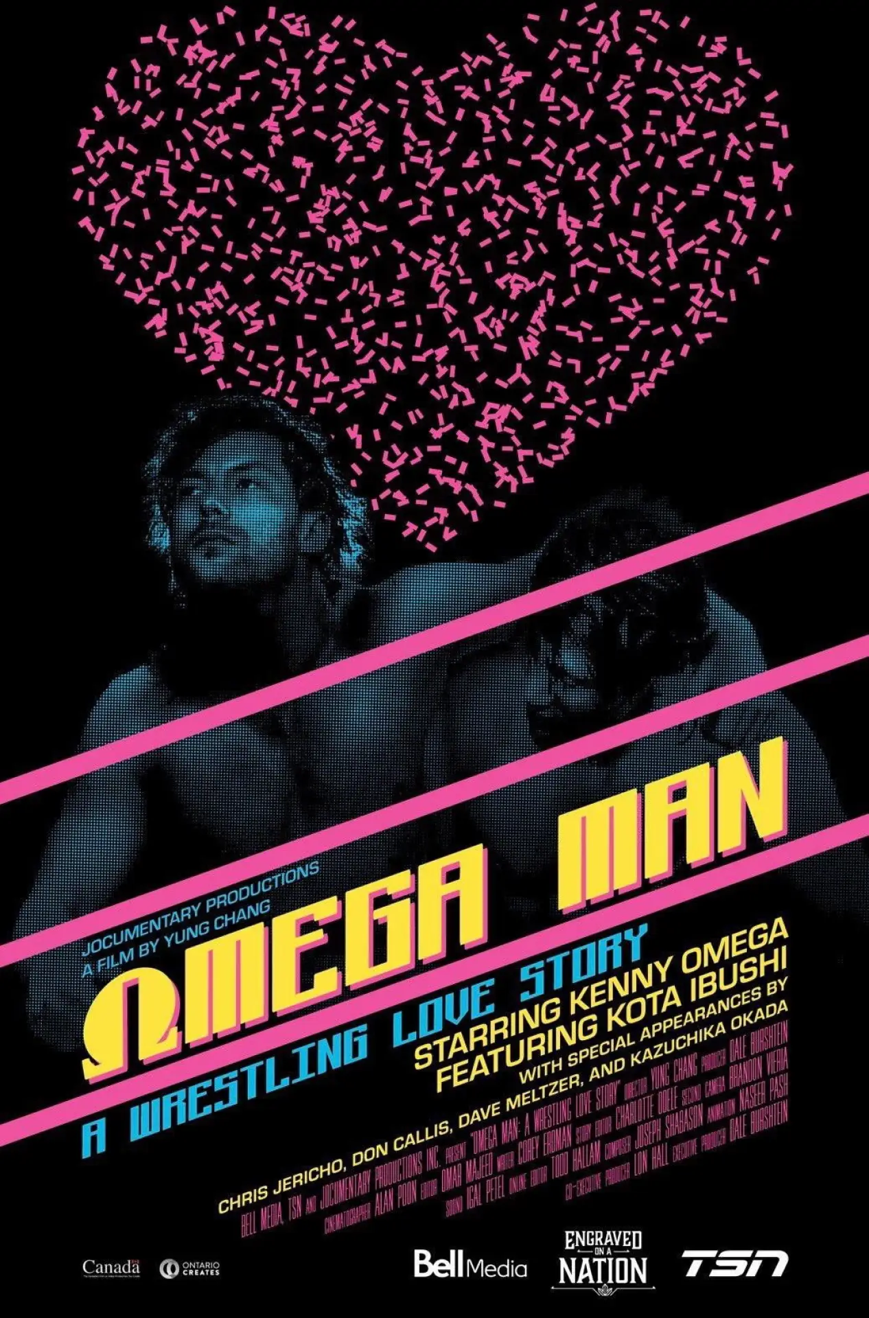 Movie poster "Omega Man: A Wrestling Love Story"