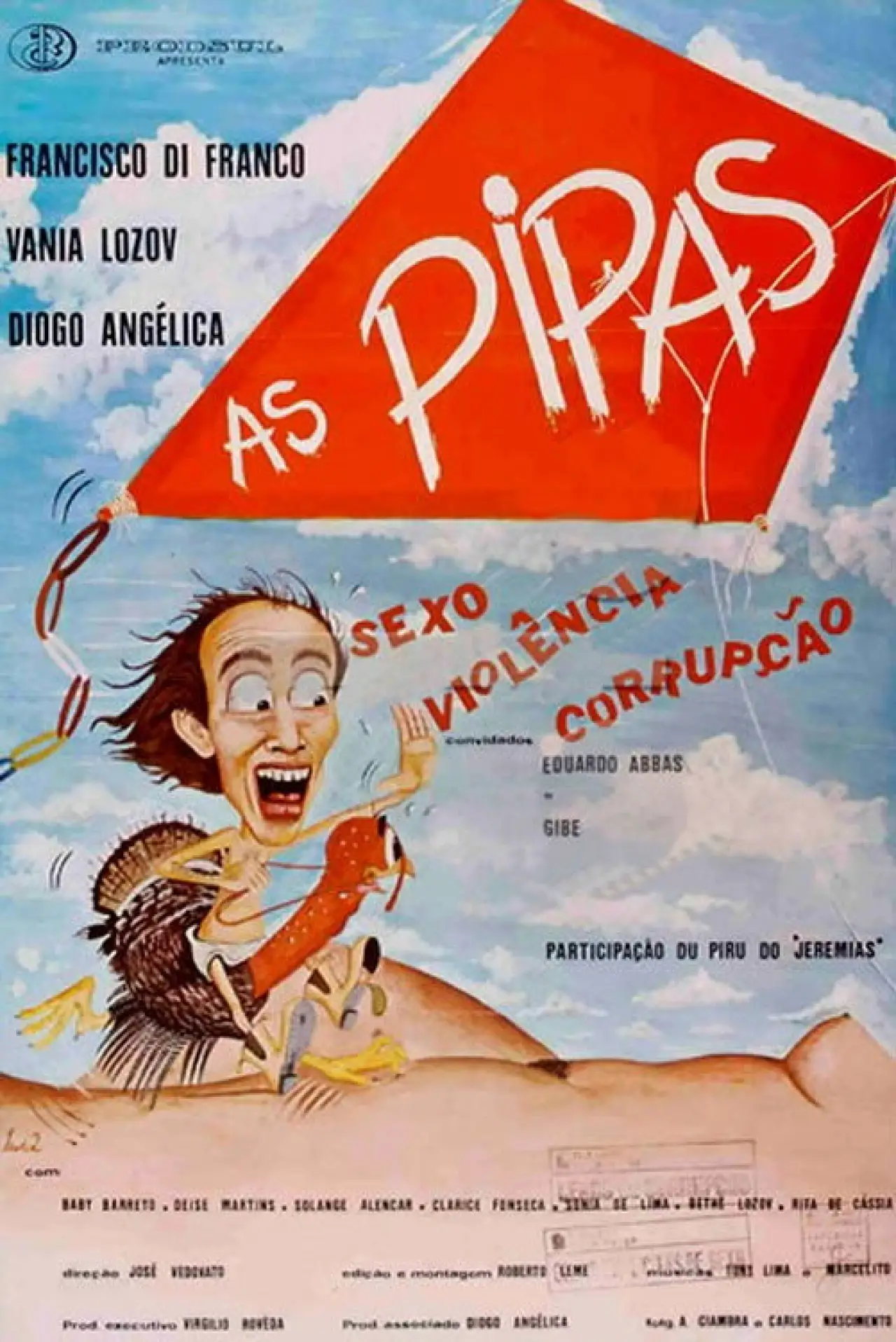 Movie poster "As Pipas"