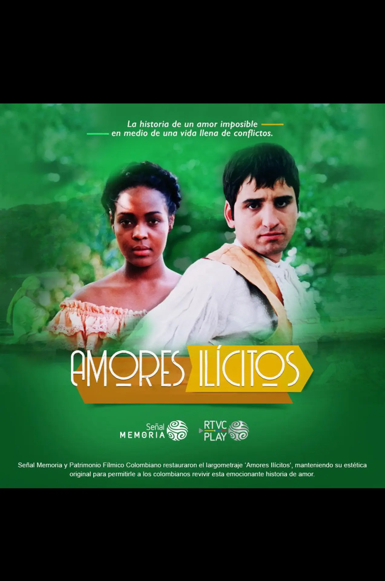 Movie poster "De amores y delitos: Amores ilícitos"