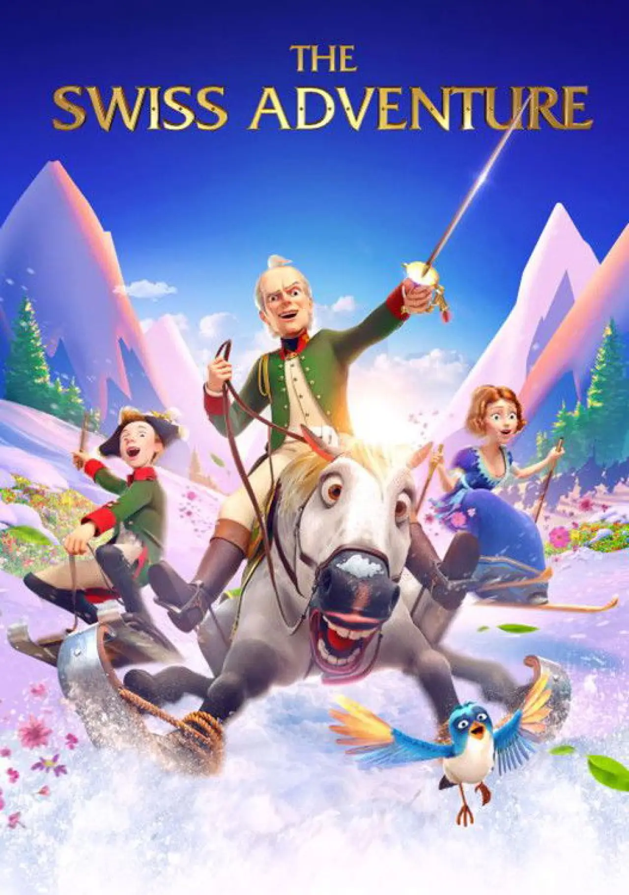 Movie poster "The Swiss Adventure"