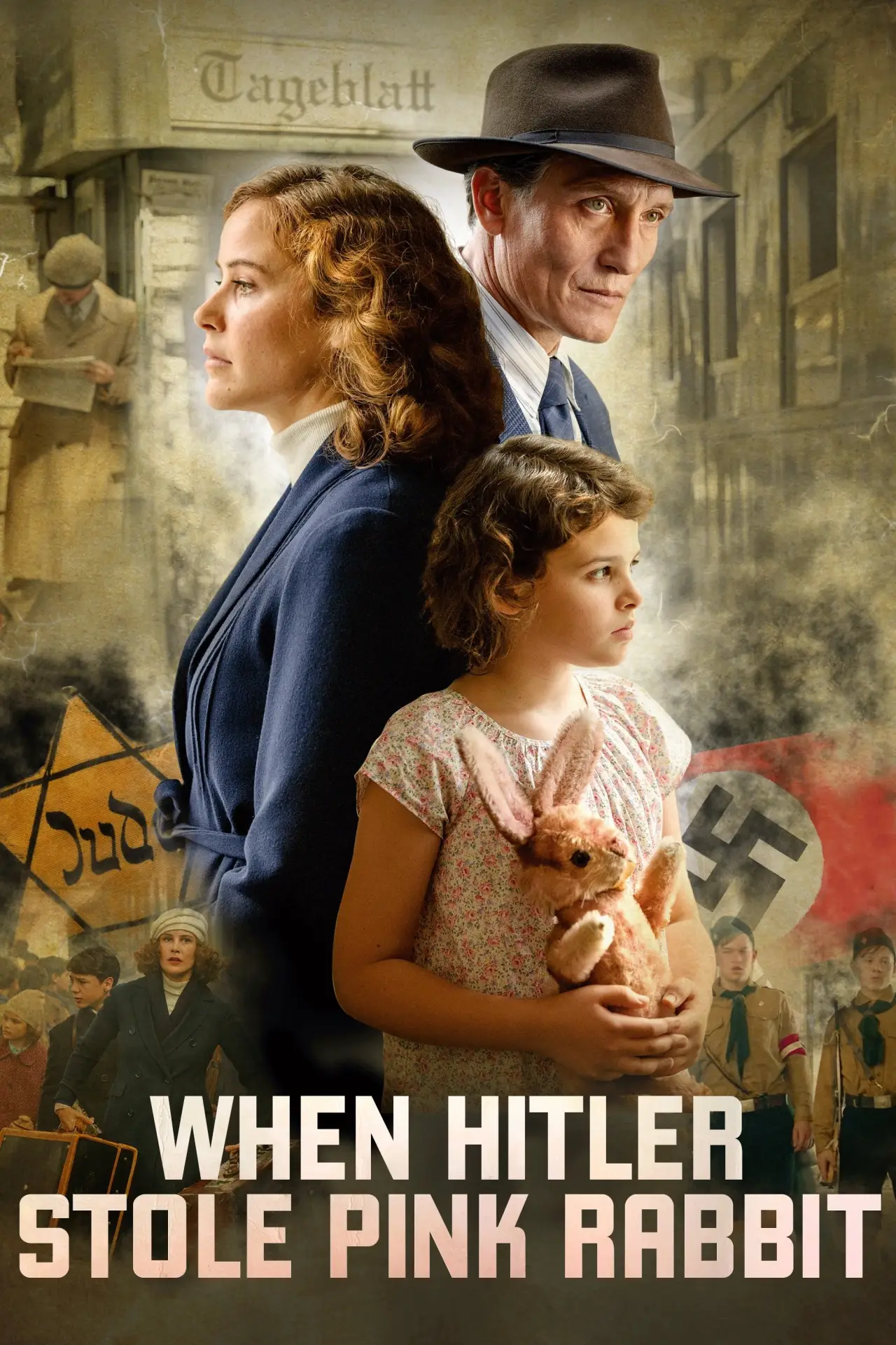 Movie poster "When Hitler Stole Pink Rabbit"