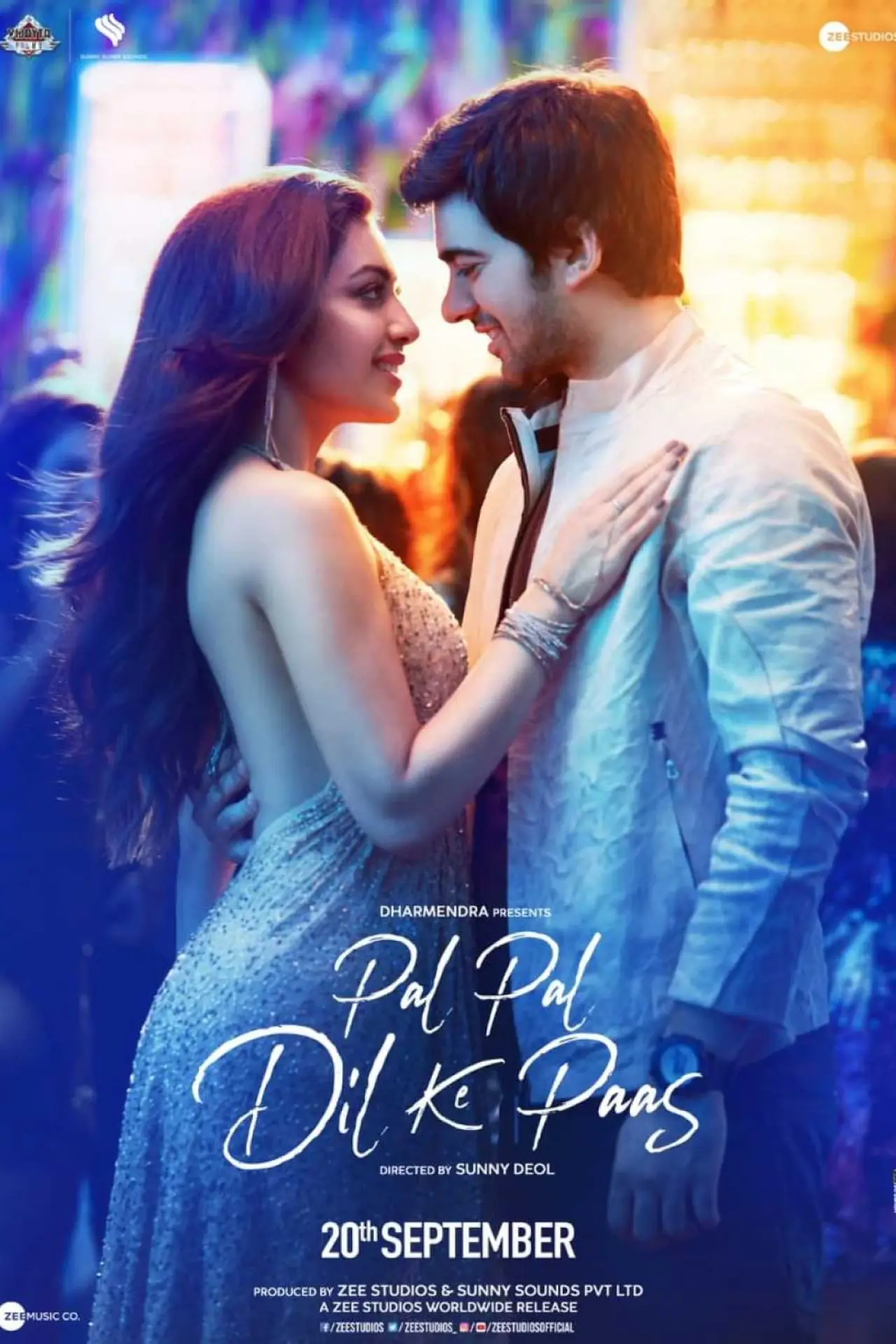 Movie poster "Pal Pal Dil Ke Paas"