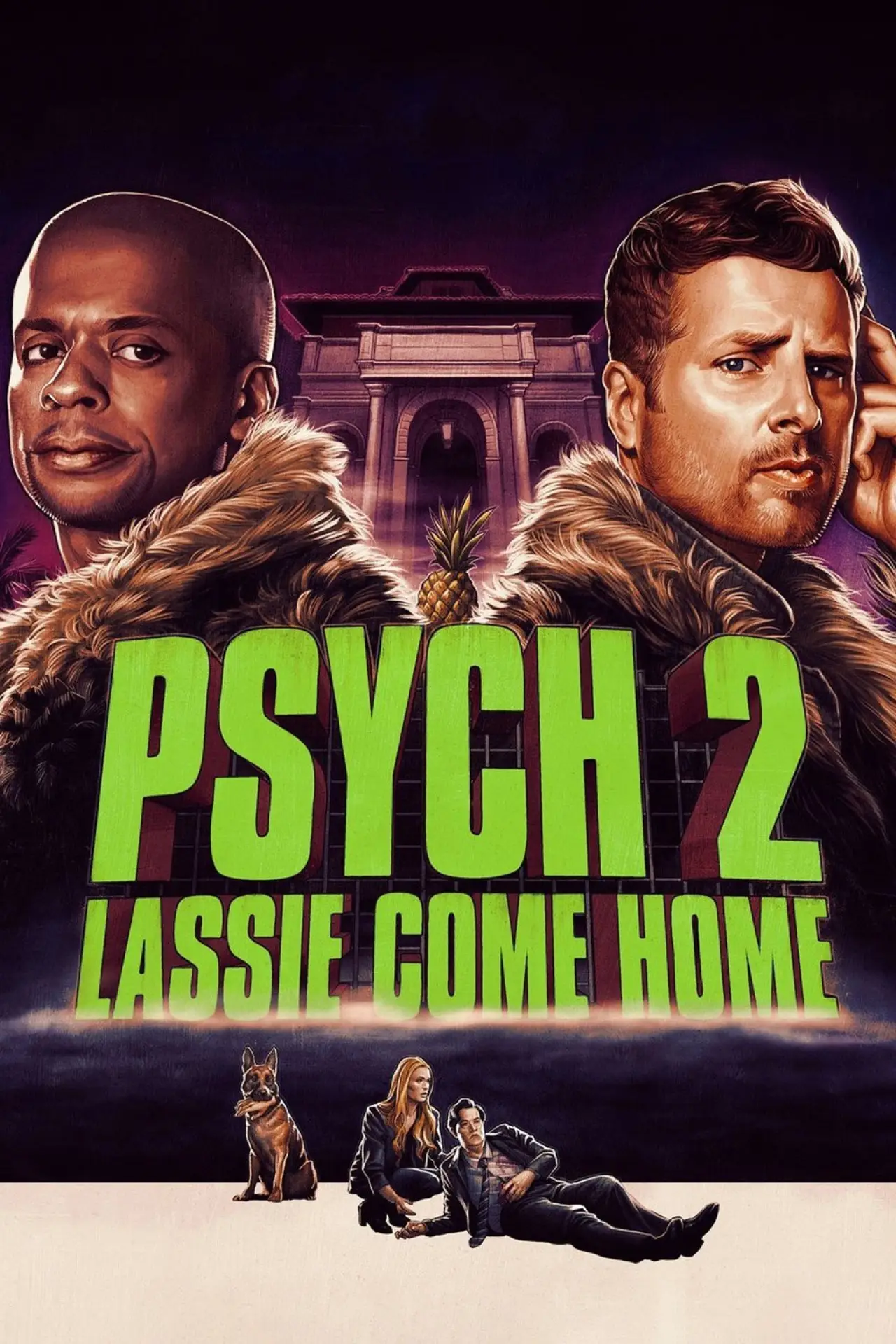 Movie poster "Psych 2: Lassie Come Home"