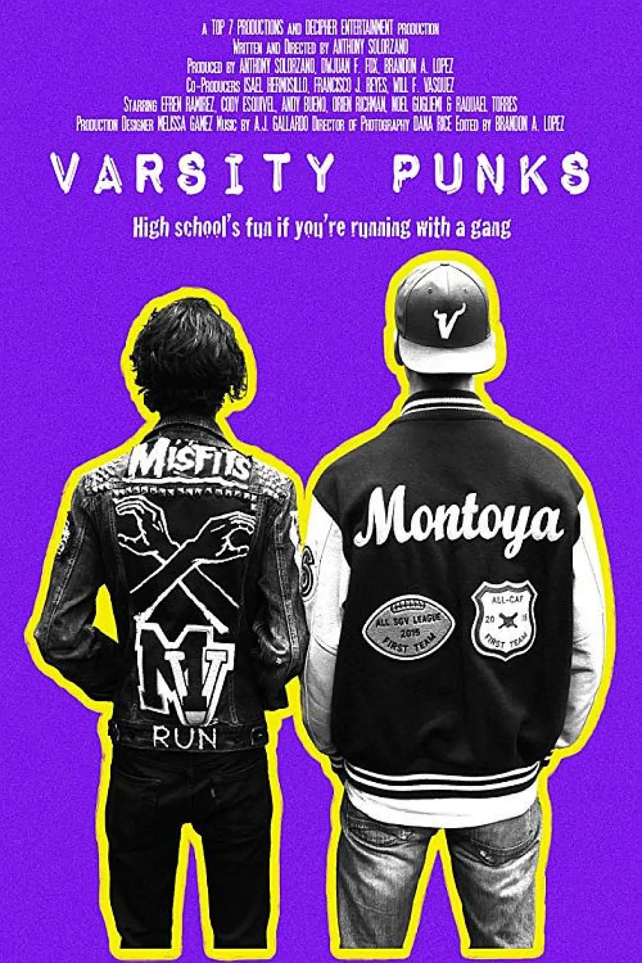 Movie poster "Varsity Punks"