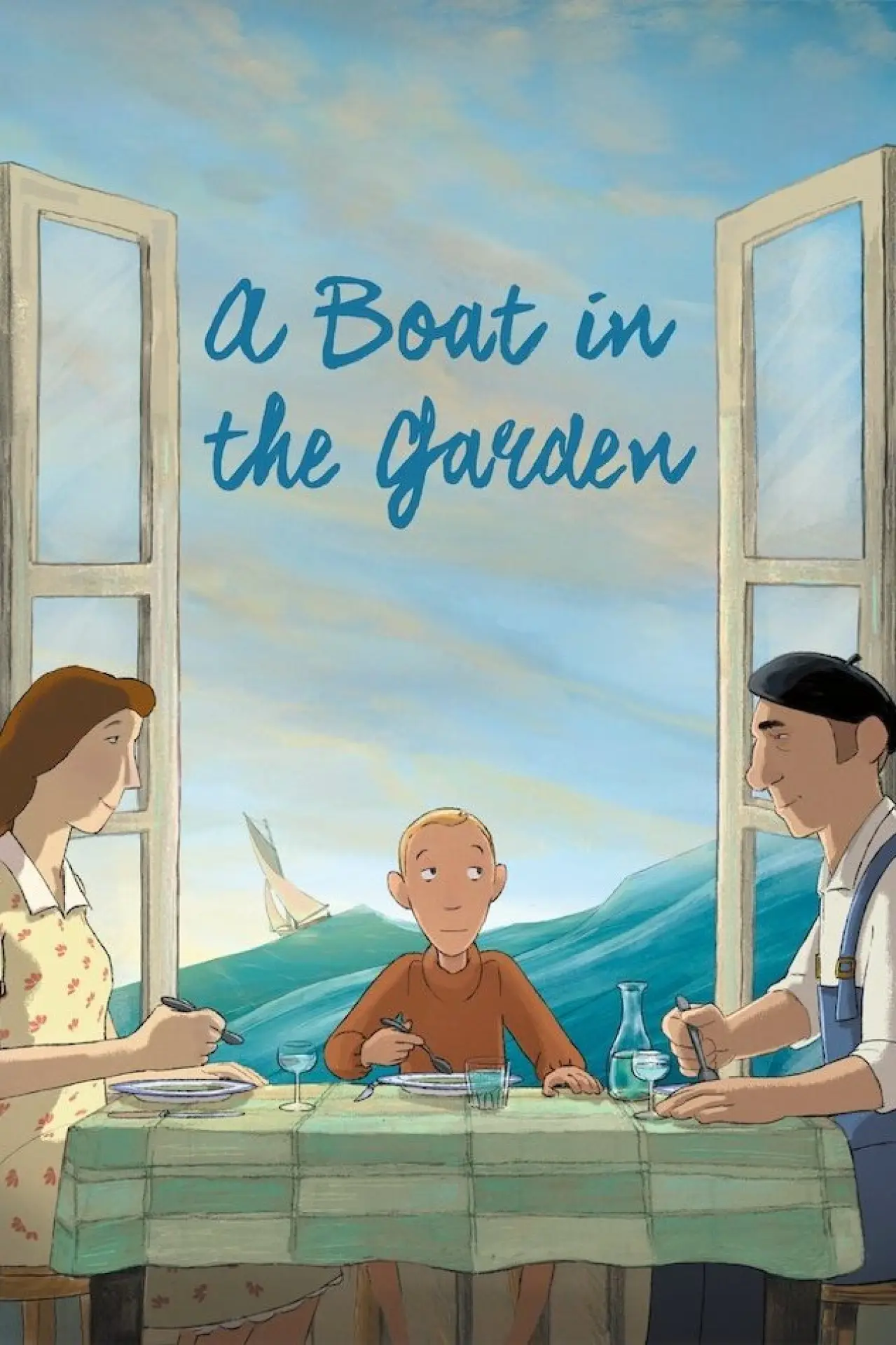Movie poster "A Boat in the Garden"