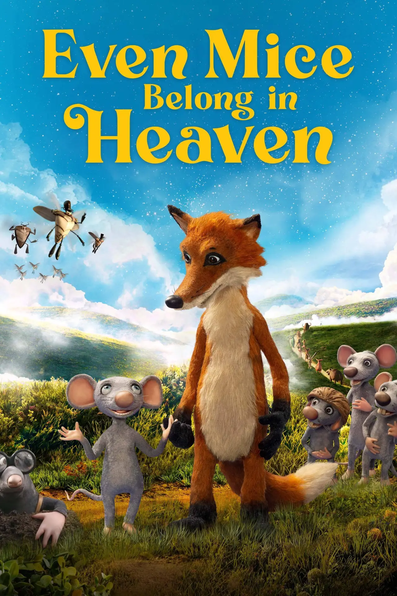 Movie poster "Even Mice Belong in Heaven"