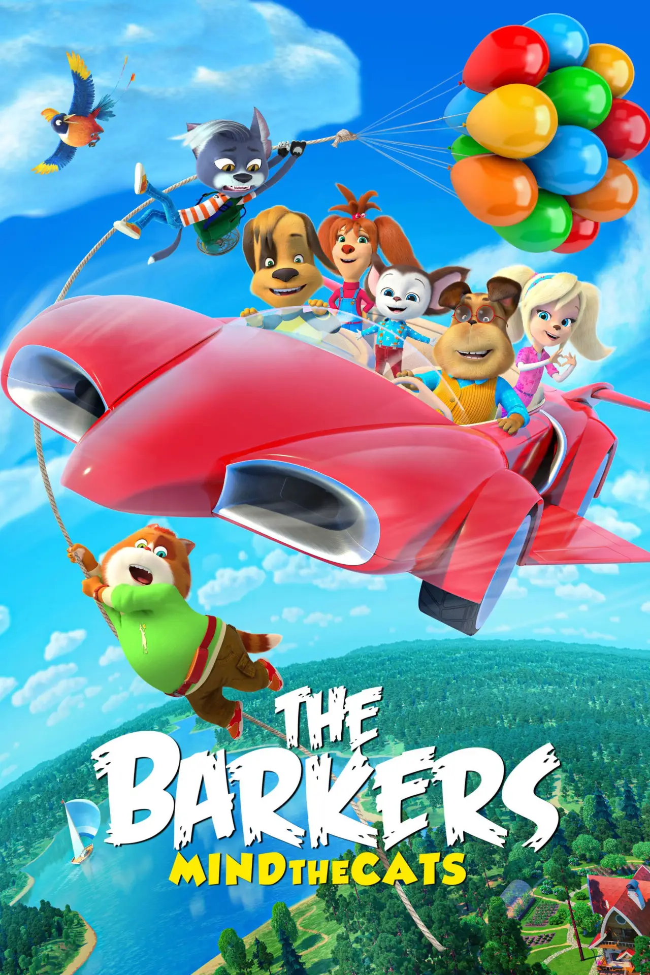 Movie poster "The Barkers: Mind the Cats!"