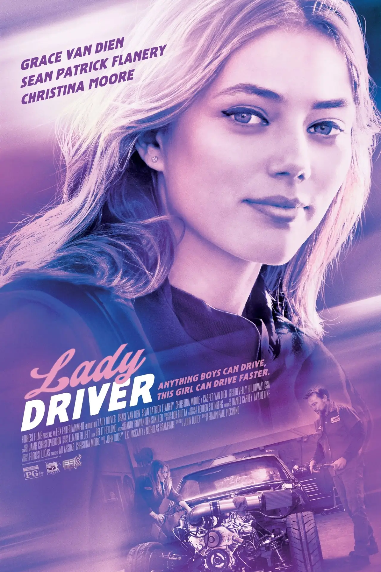 Movie poster "Lady Driver"