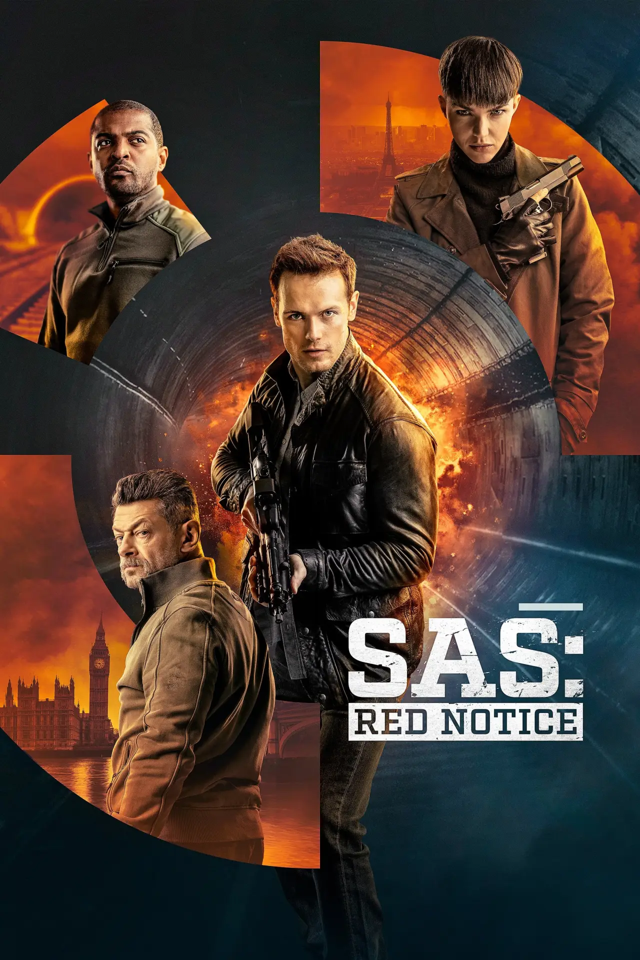 Movie poster "SAS: Red Notice"