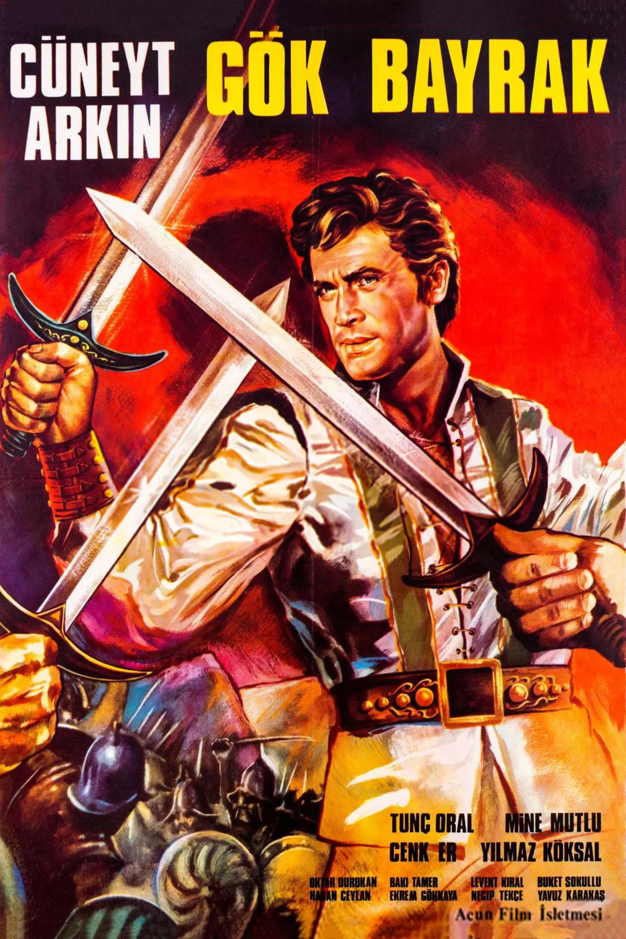 Movie poster "Gök Bayrak"