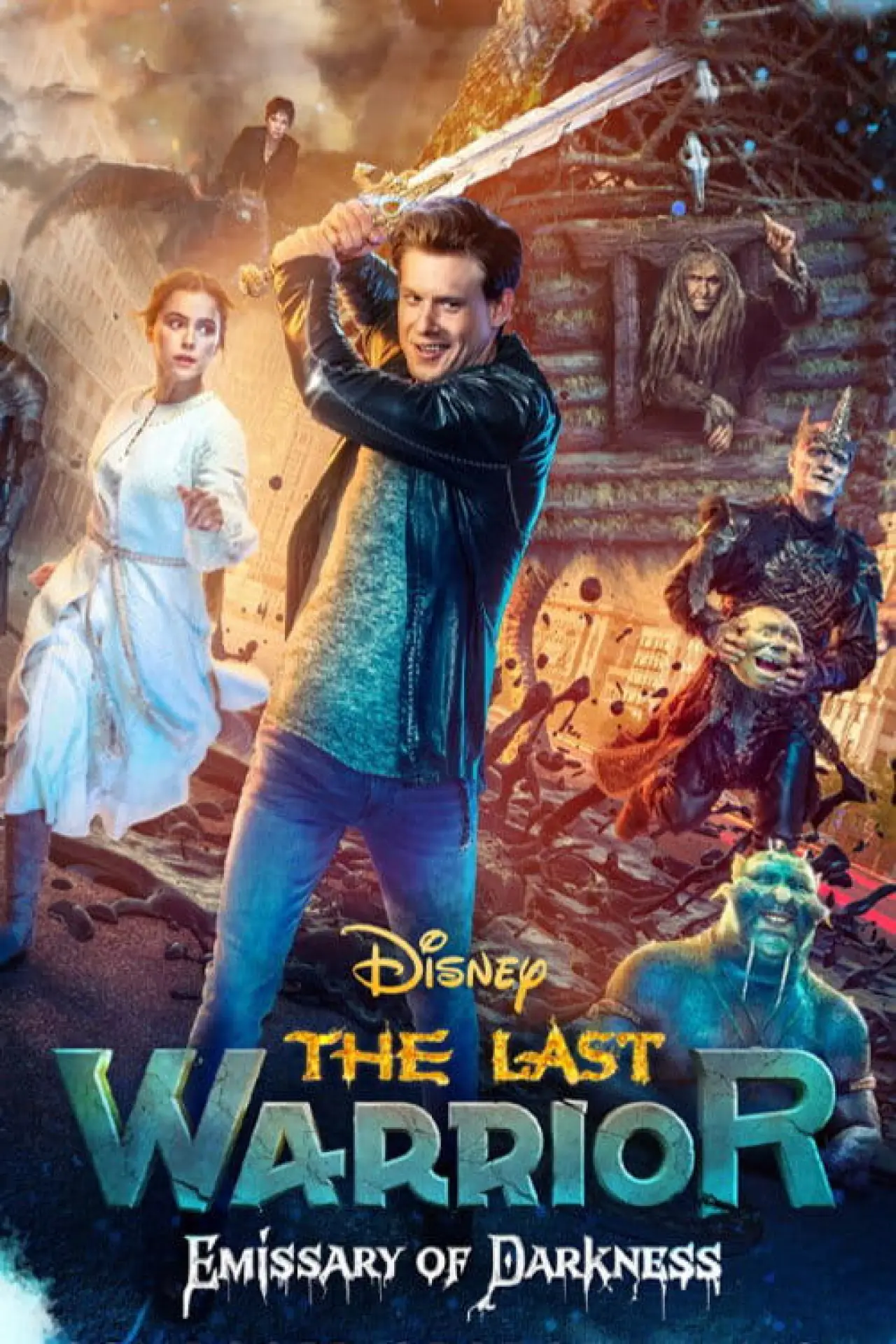 Movie poster "The Last Warrior: Emissary of Darkness"