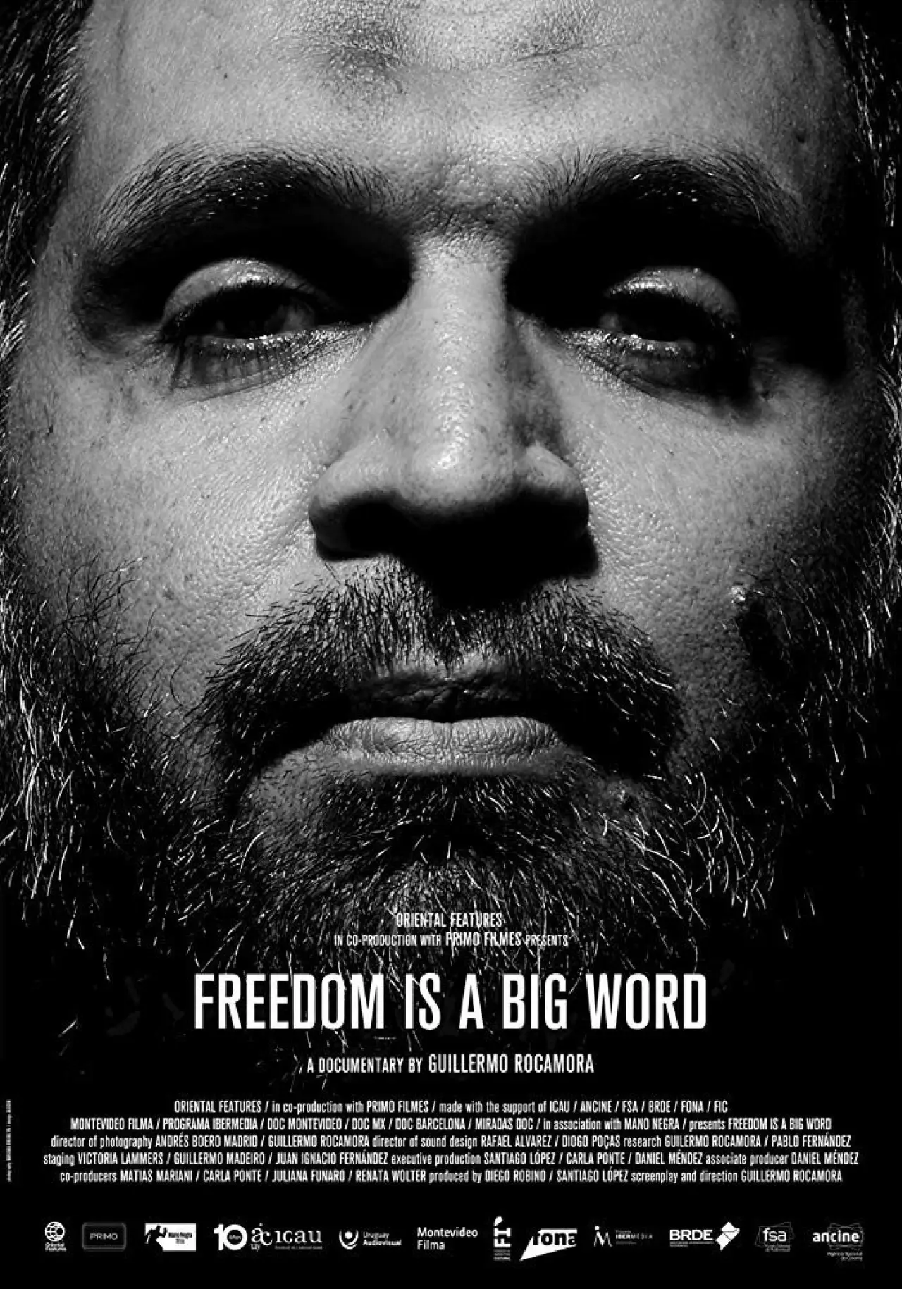 Movie poster "Freedom is a Big Word"