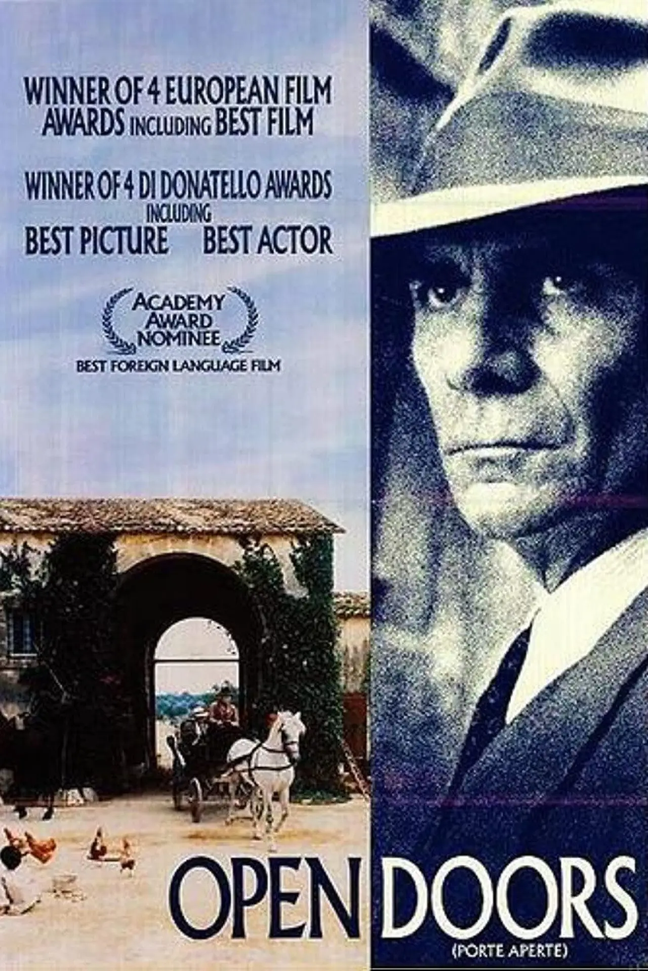 Movie poster "Open Doors"