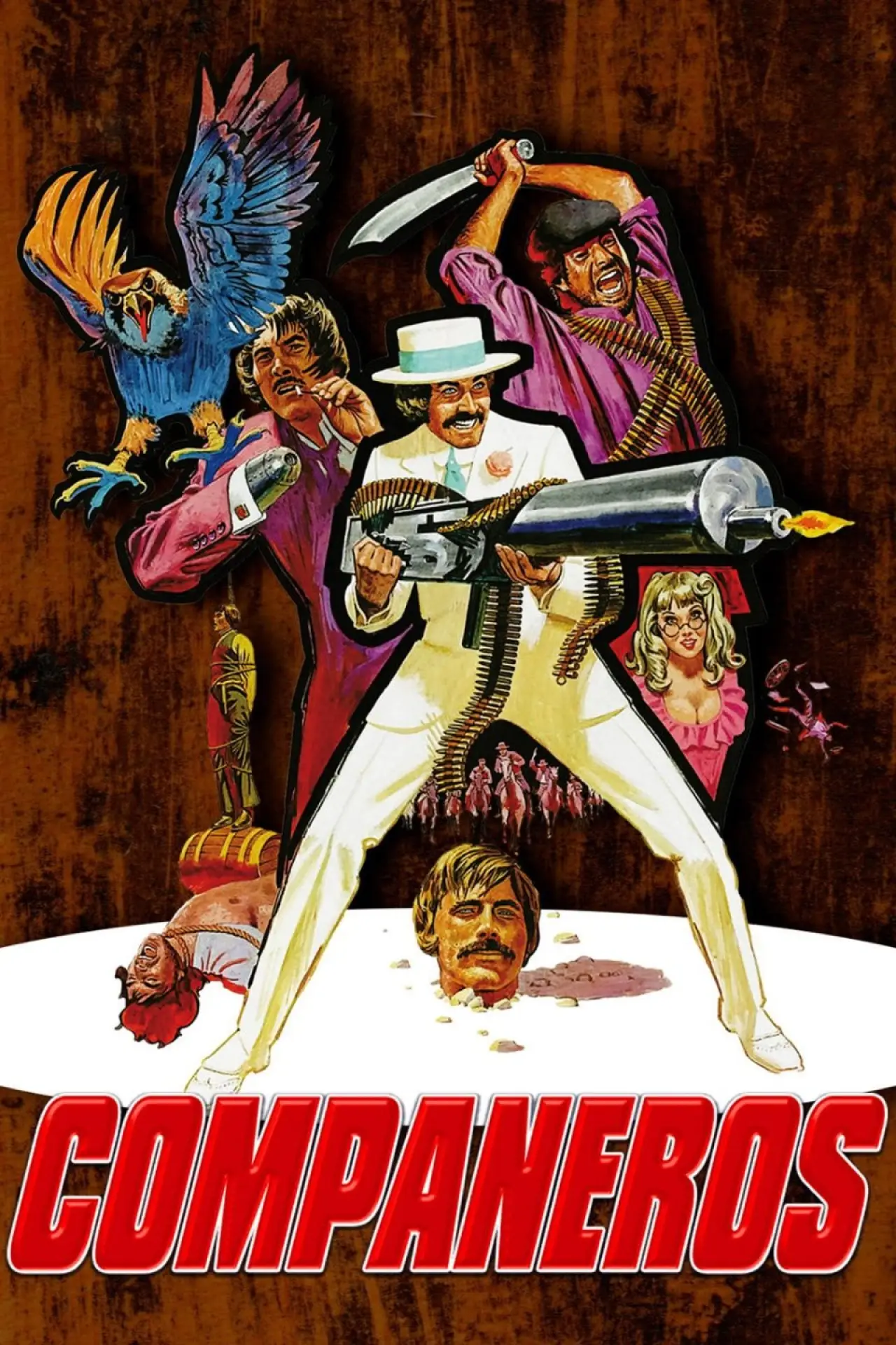 Movie poster "Compañeros"