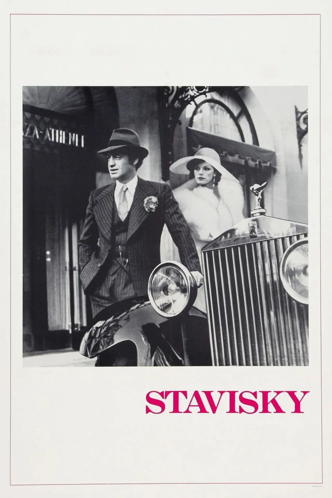 Movie poster "Stavisky..."
