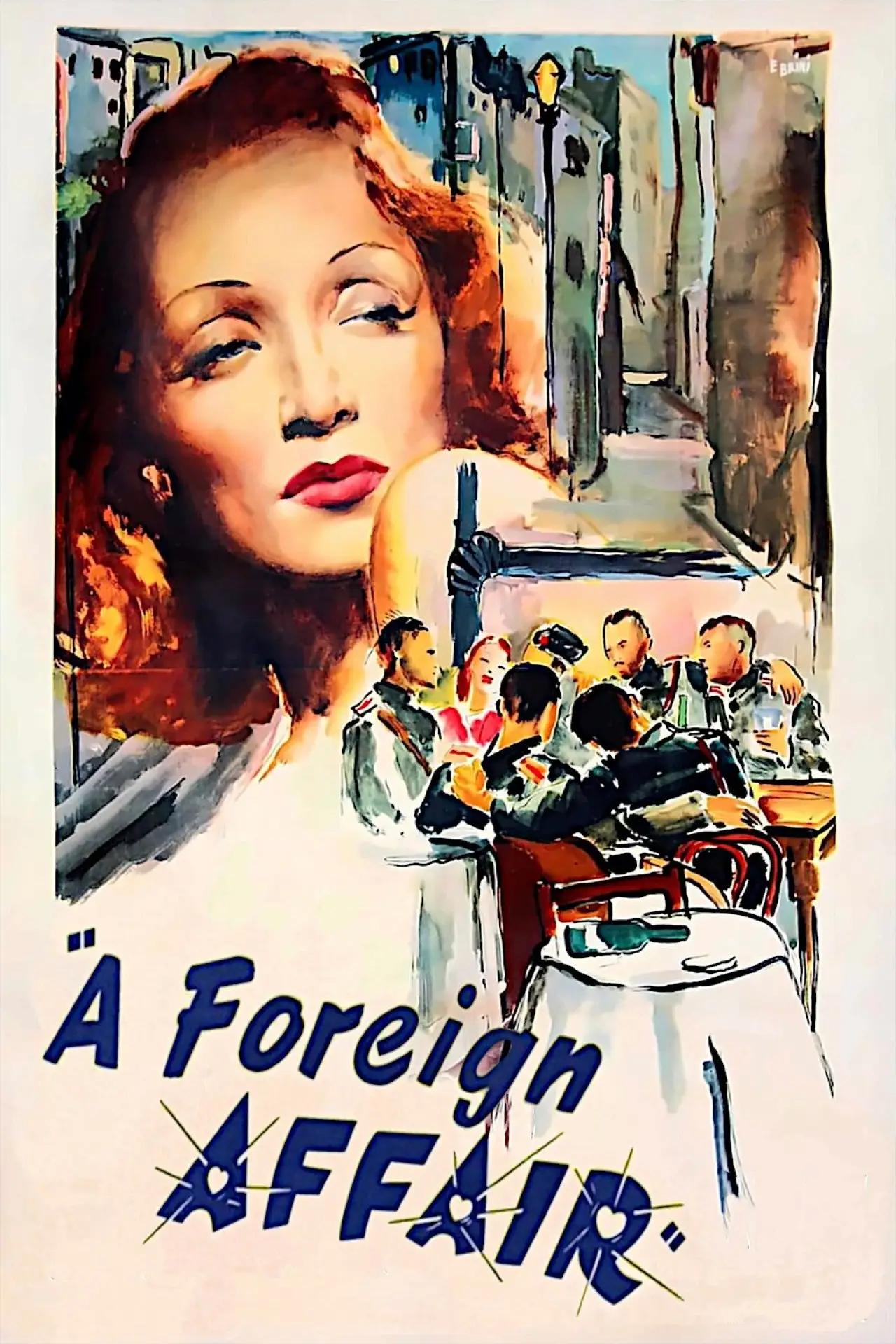 Movie poster "A Foreign Affair"