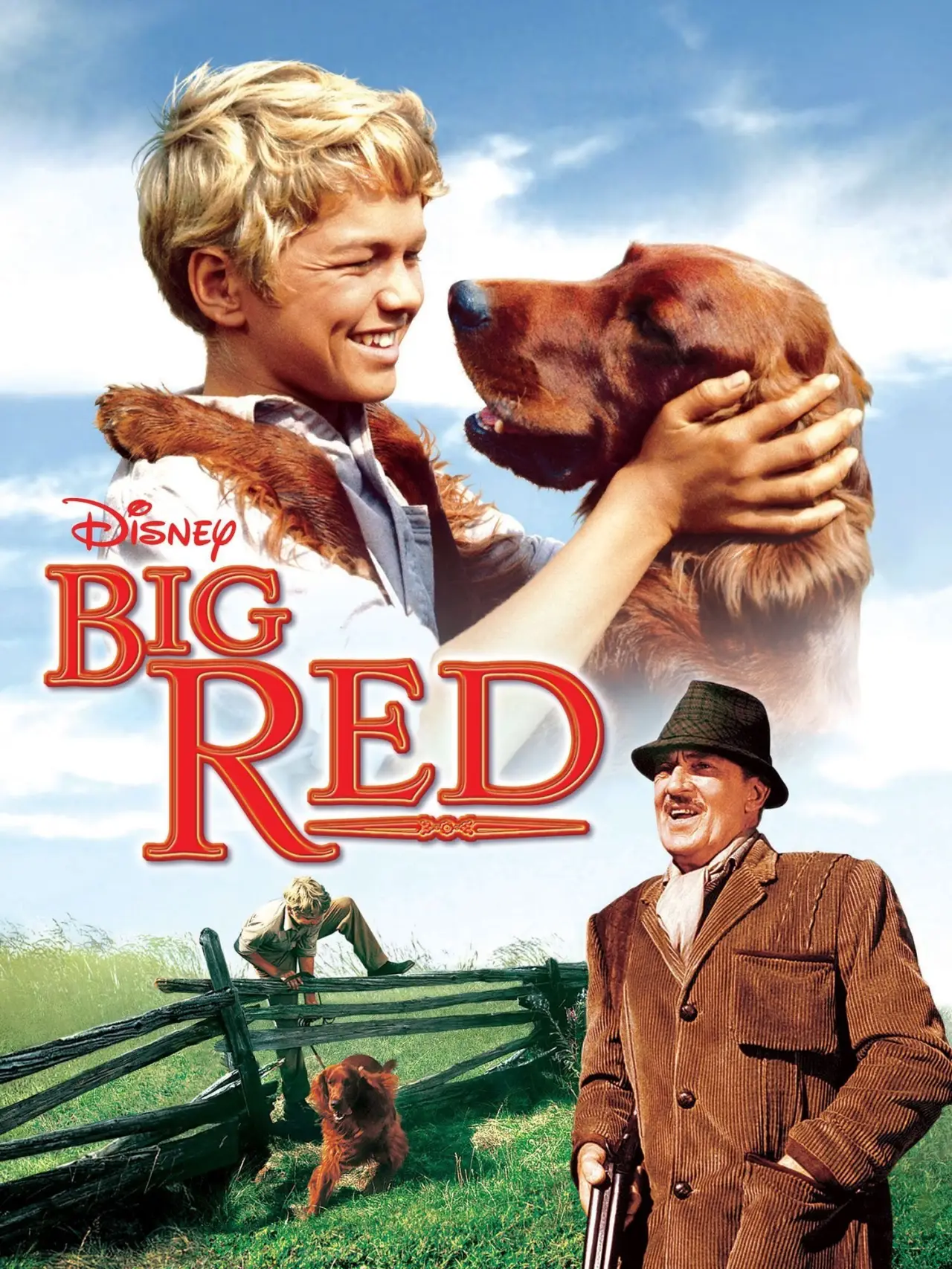 Movie poster "Big Red"