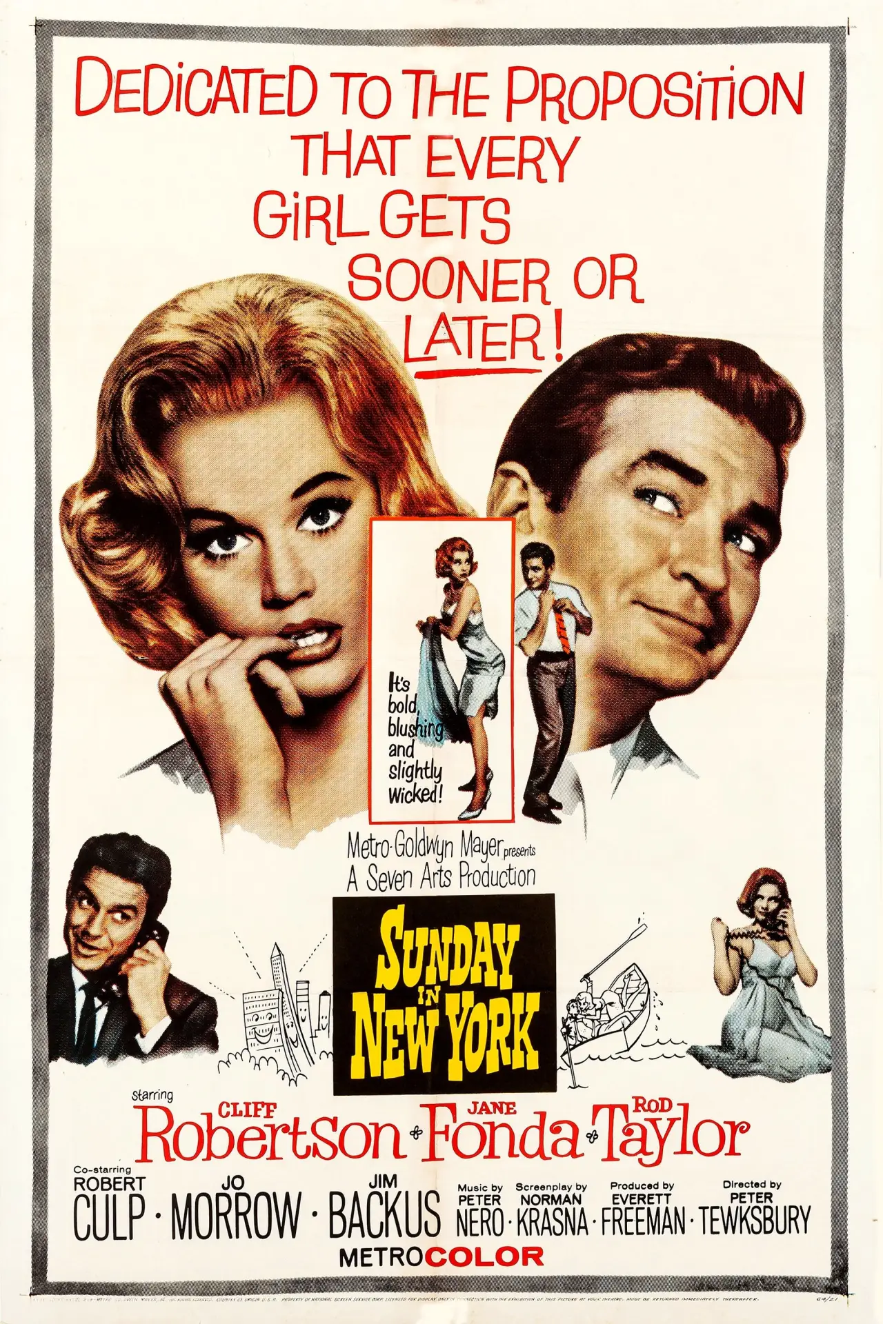 Movie poster "Sunday in New York"