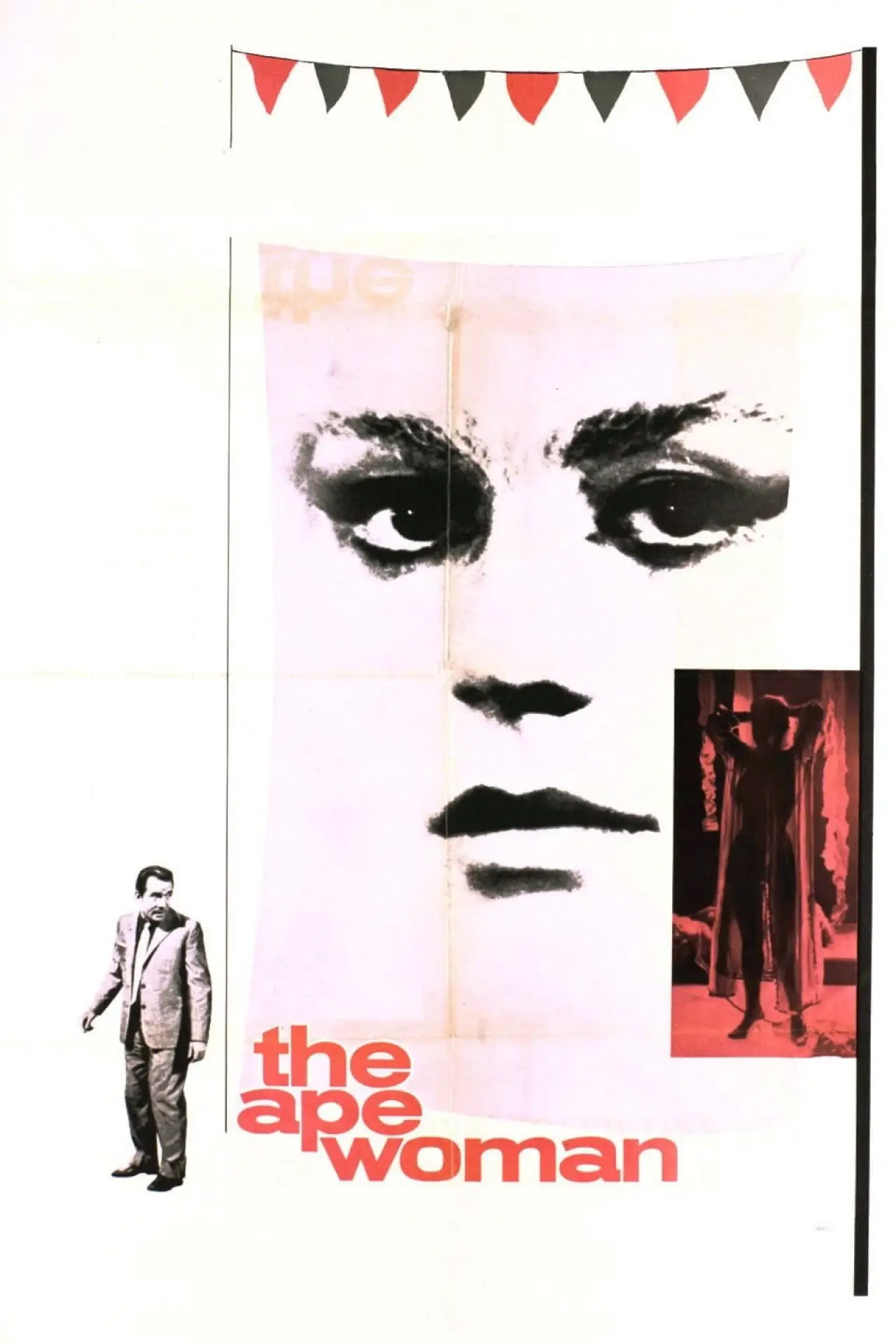 Movie poster "The Ape Woman"